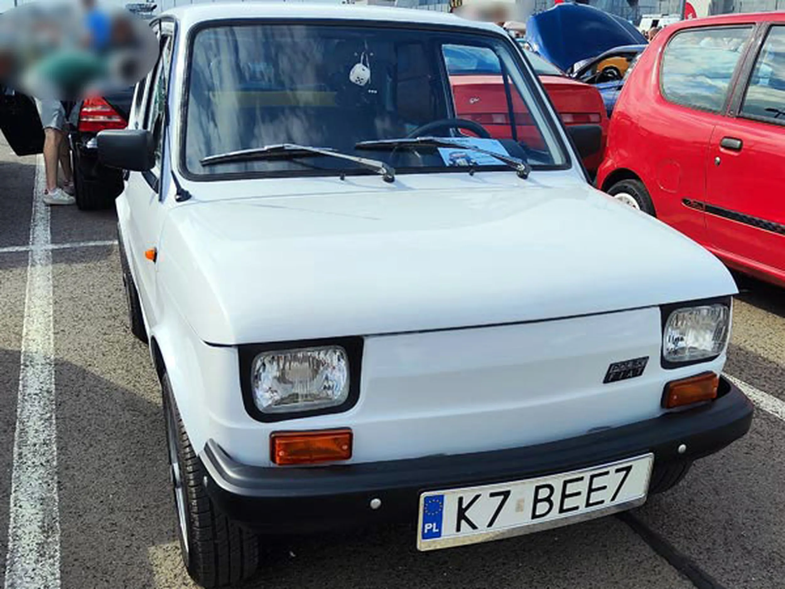 Fajny numer, blacha K7 BEE7