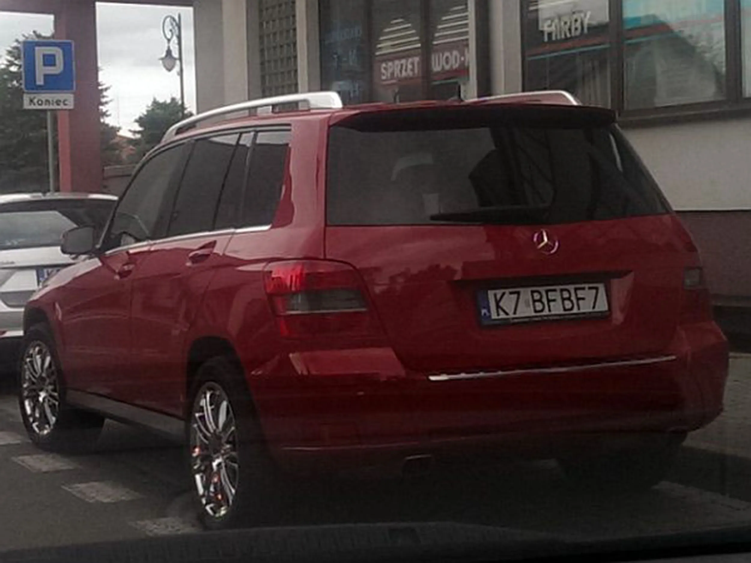 Fajny numer, blacha K7 BFBF7