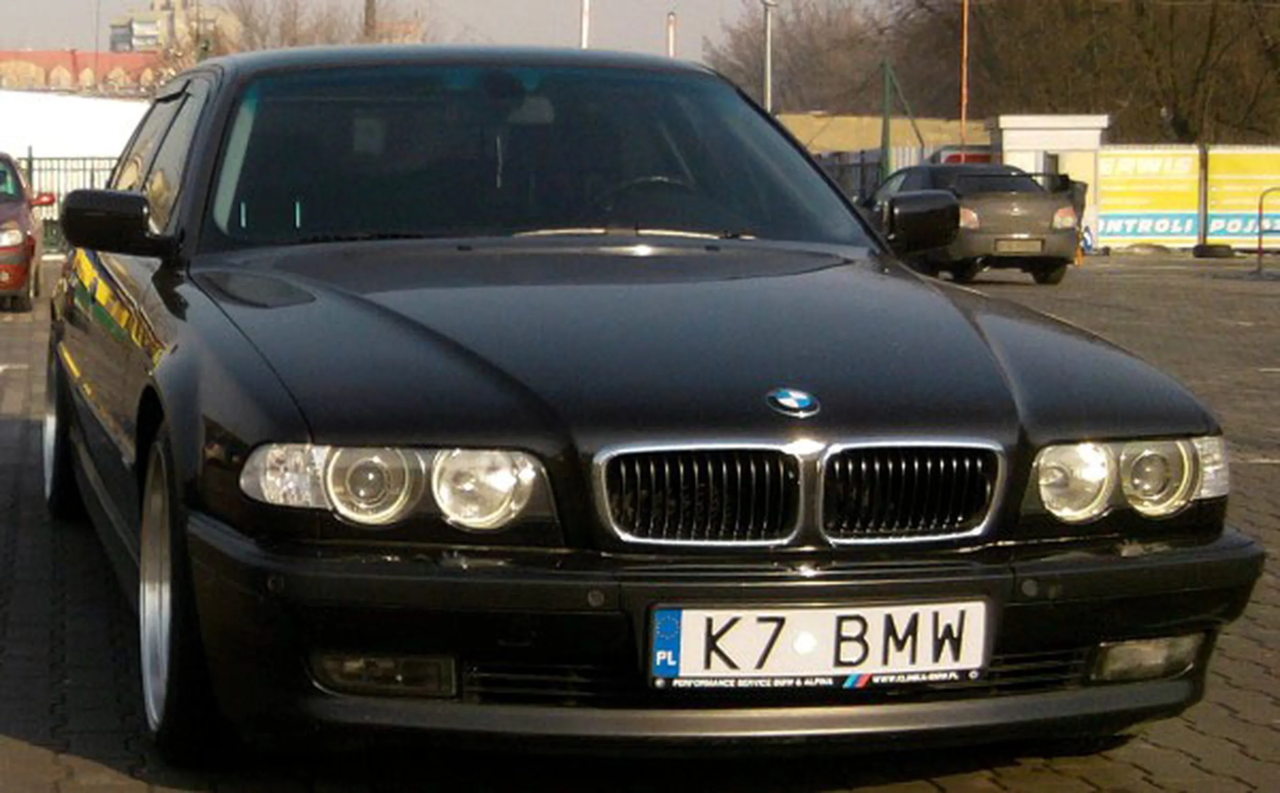 Fajny numer, blacha K7 BMW