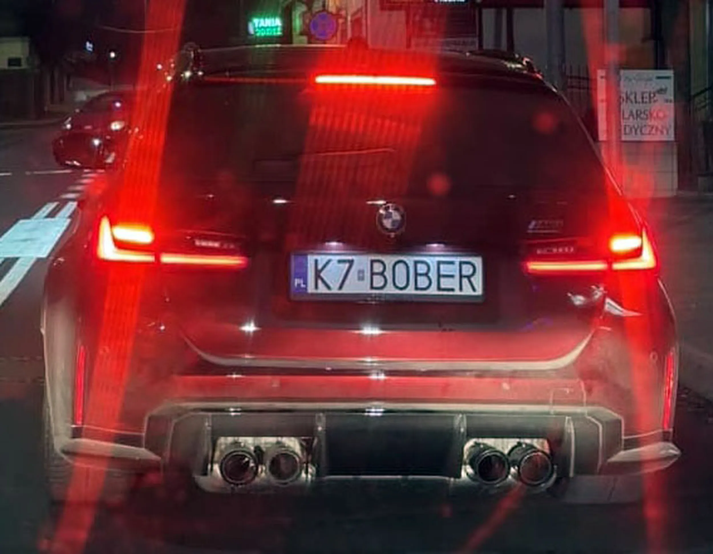 Fajny numer, blacha K7 BOBER