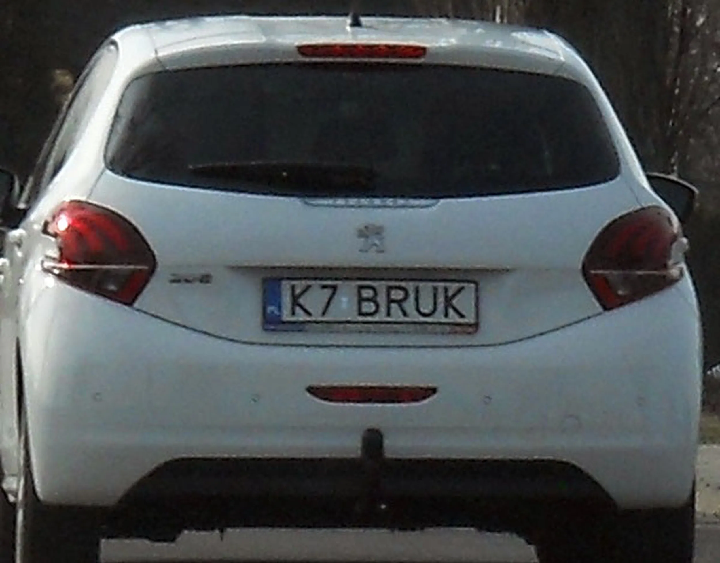 Fajny numer, blacha K7 BRUK
