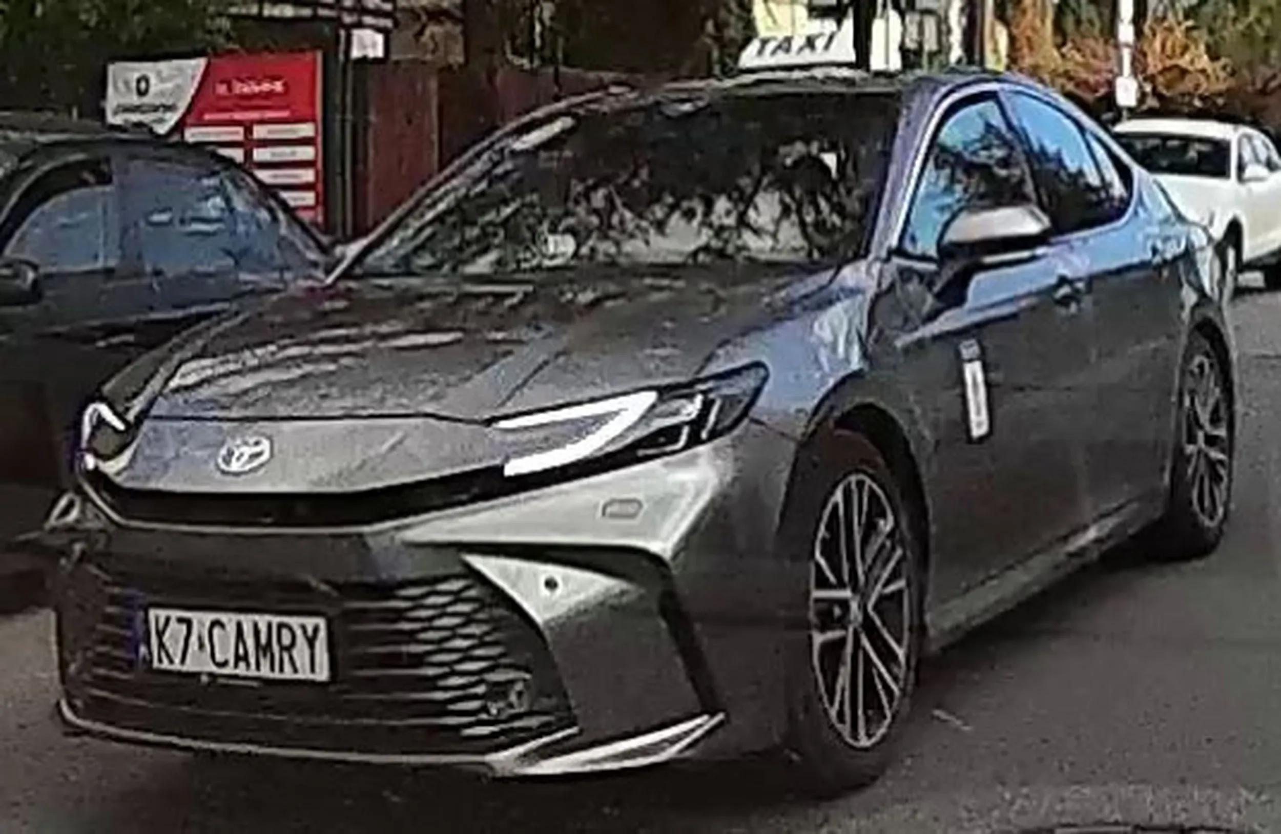 Fajny numer, blacha K7 CAMRY
