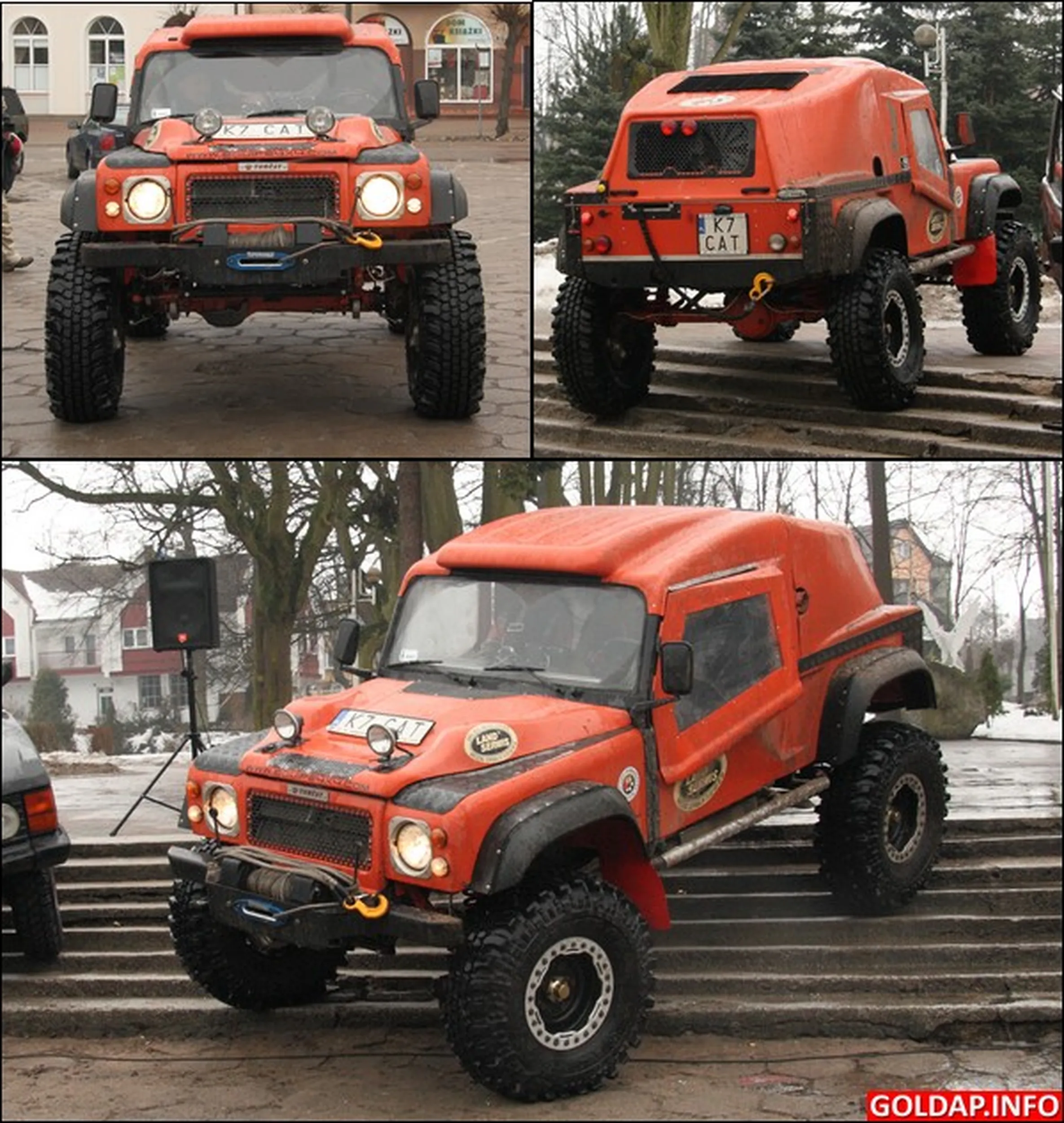 Fajny numer, blacha K7 CAT