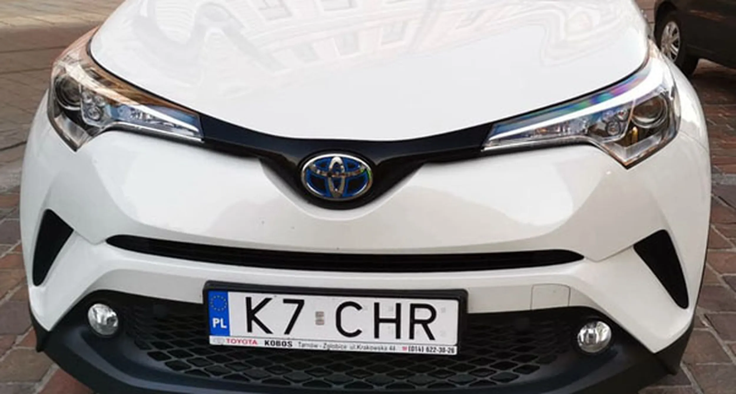 Fajny numer, blacha K7 CHR