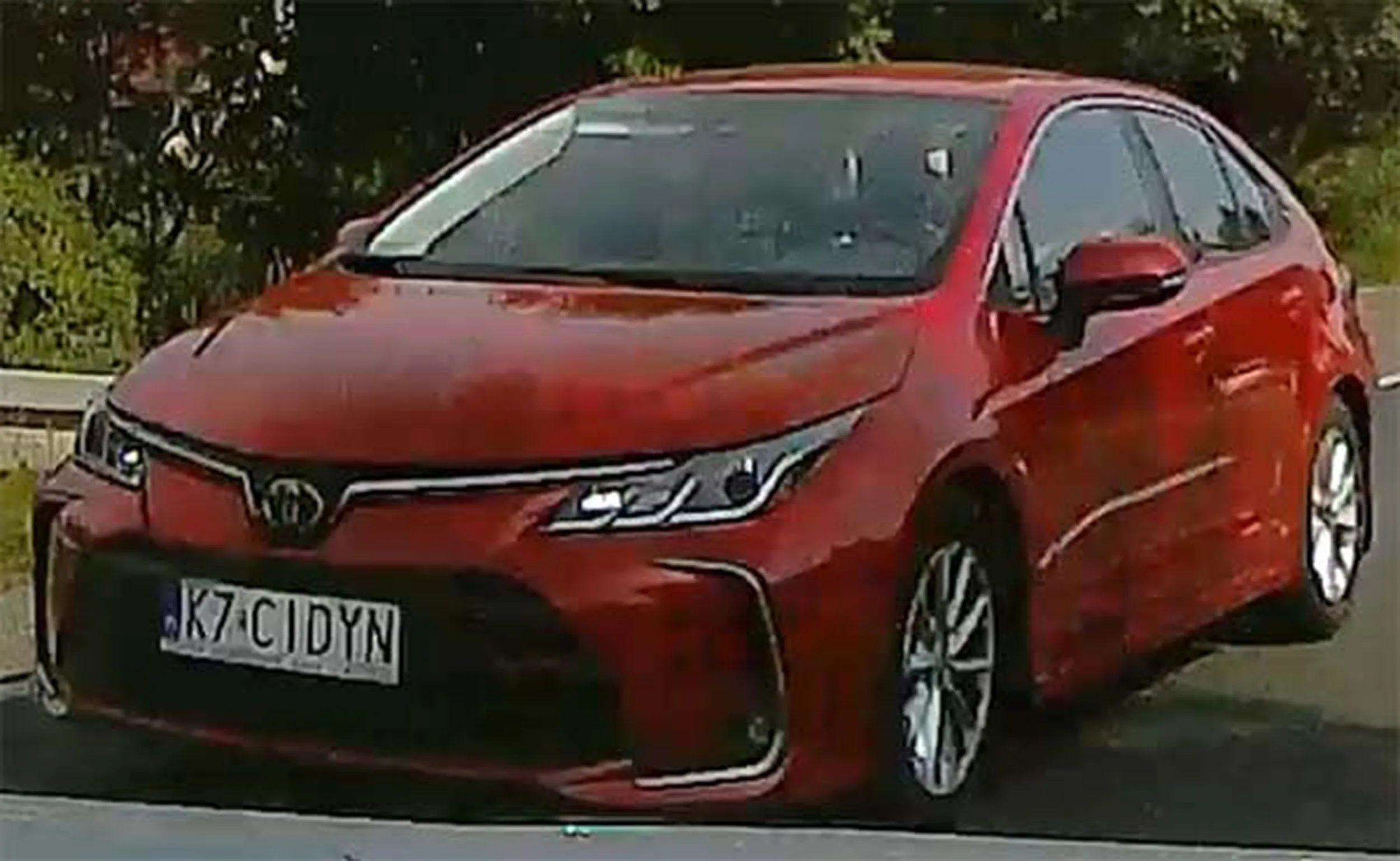 Fajny numer, blacha K7 CIDYN