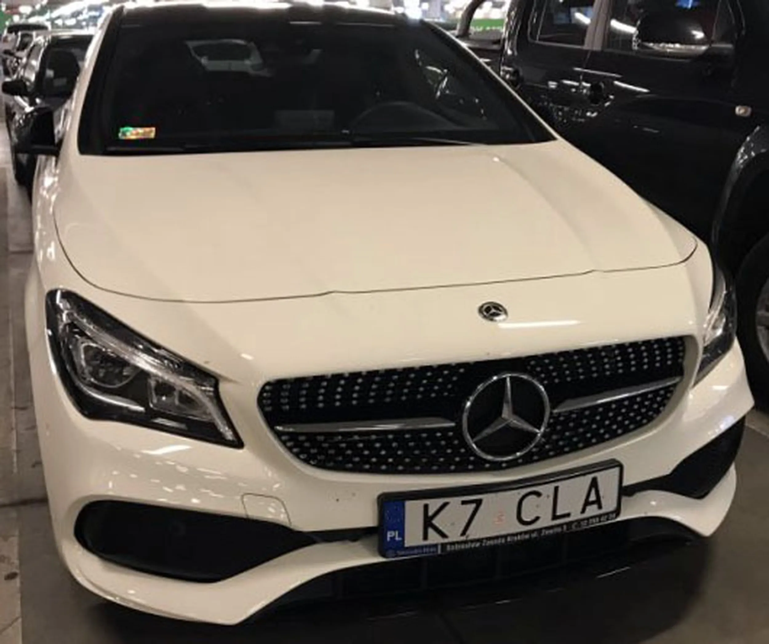 Fajny numer, blacha K7 CLA