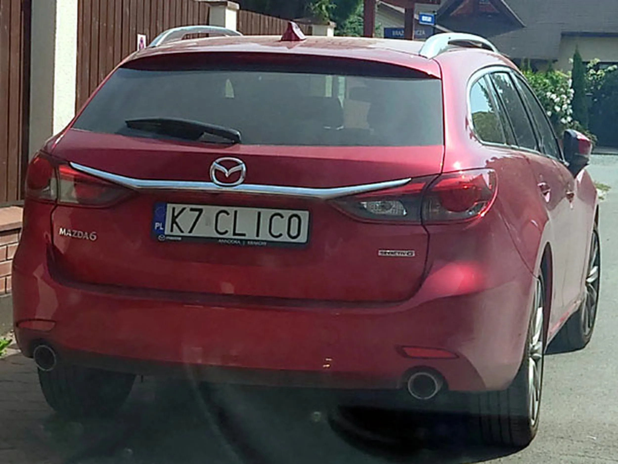 Fajny numer, blacha K7 CLIC0