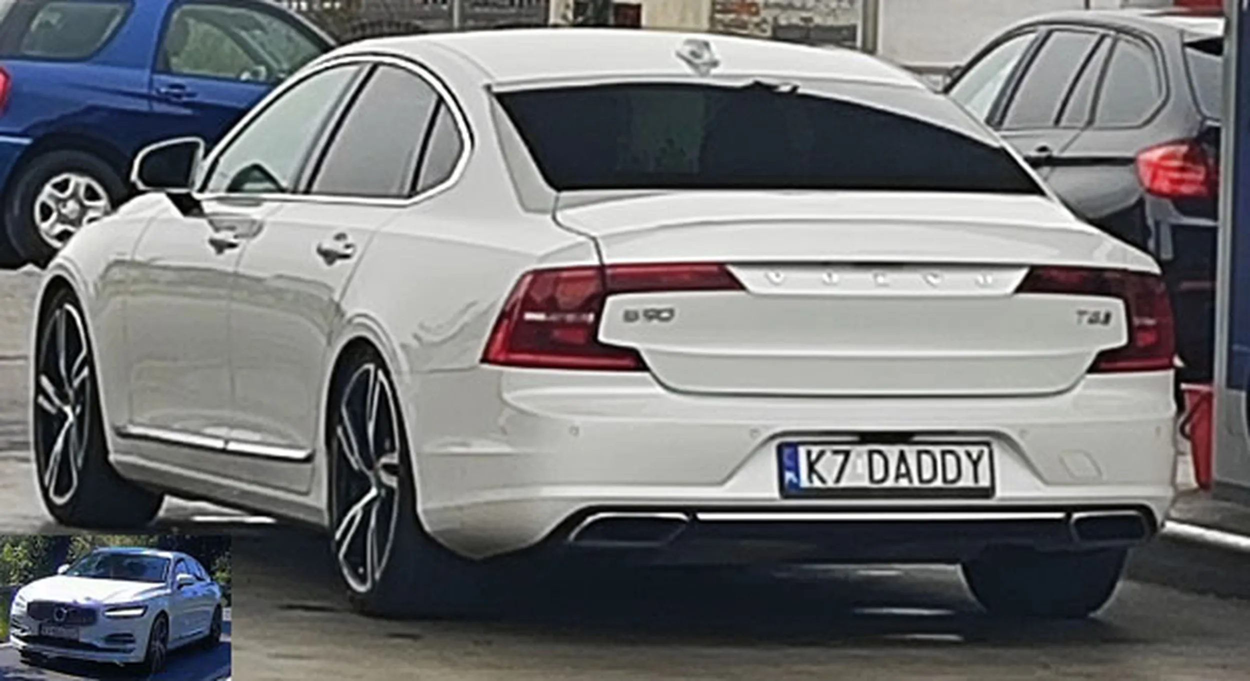 Fajny numer, blacha K7 DADDY