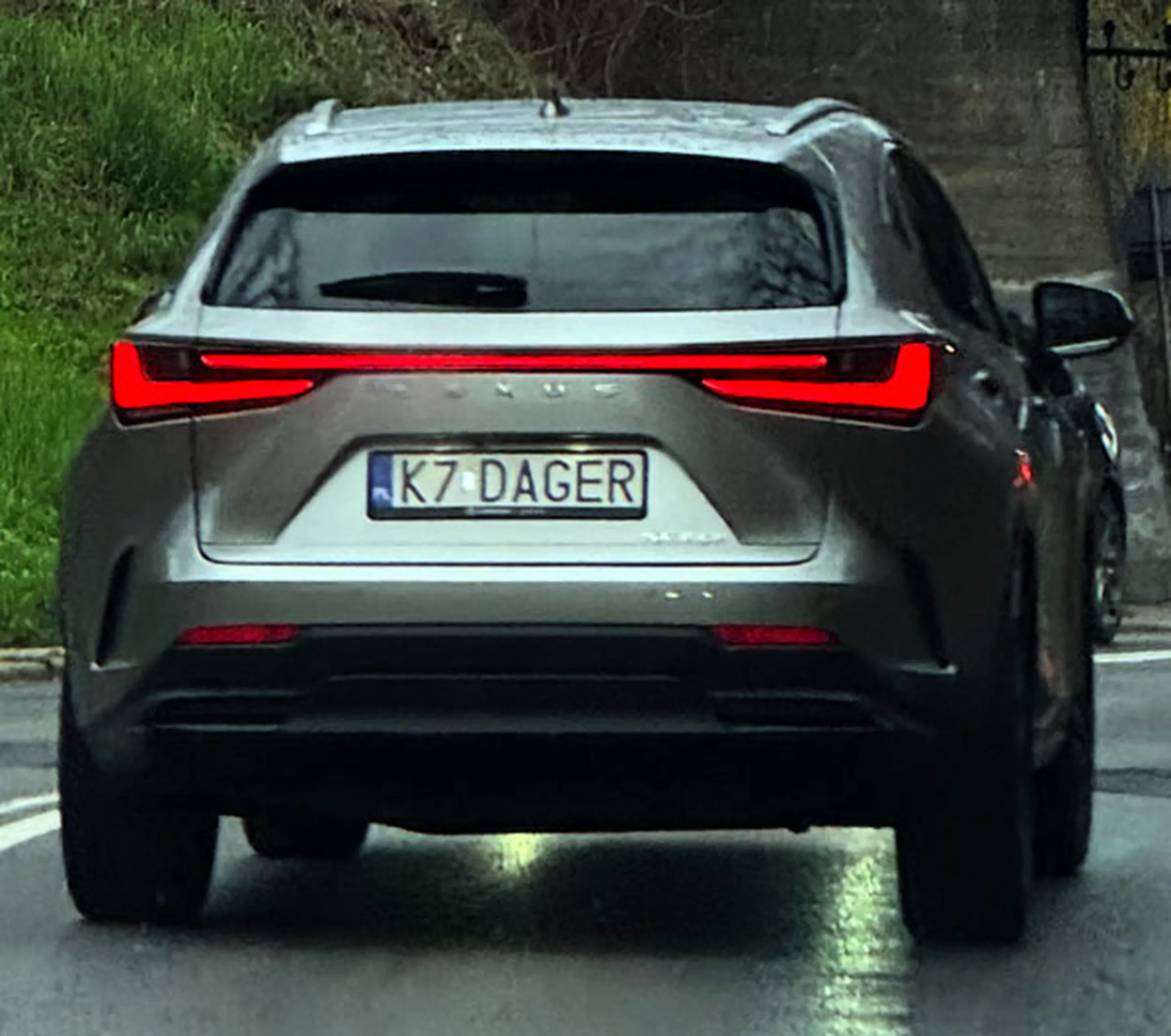 Fajny numer, blacha K7 DAGER