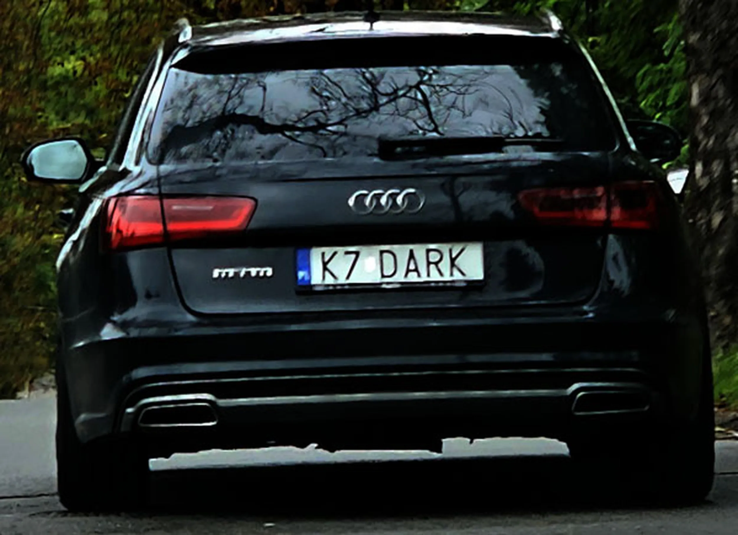 Fajny numer, blacha K7 DARK