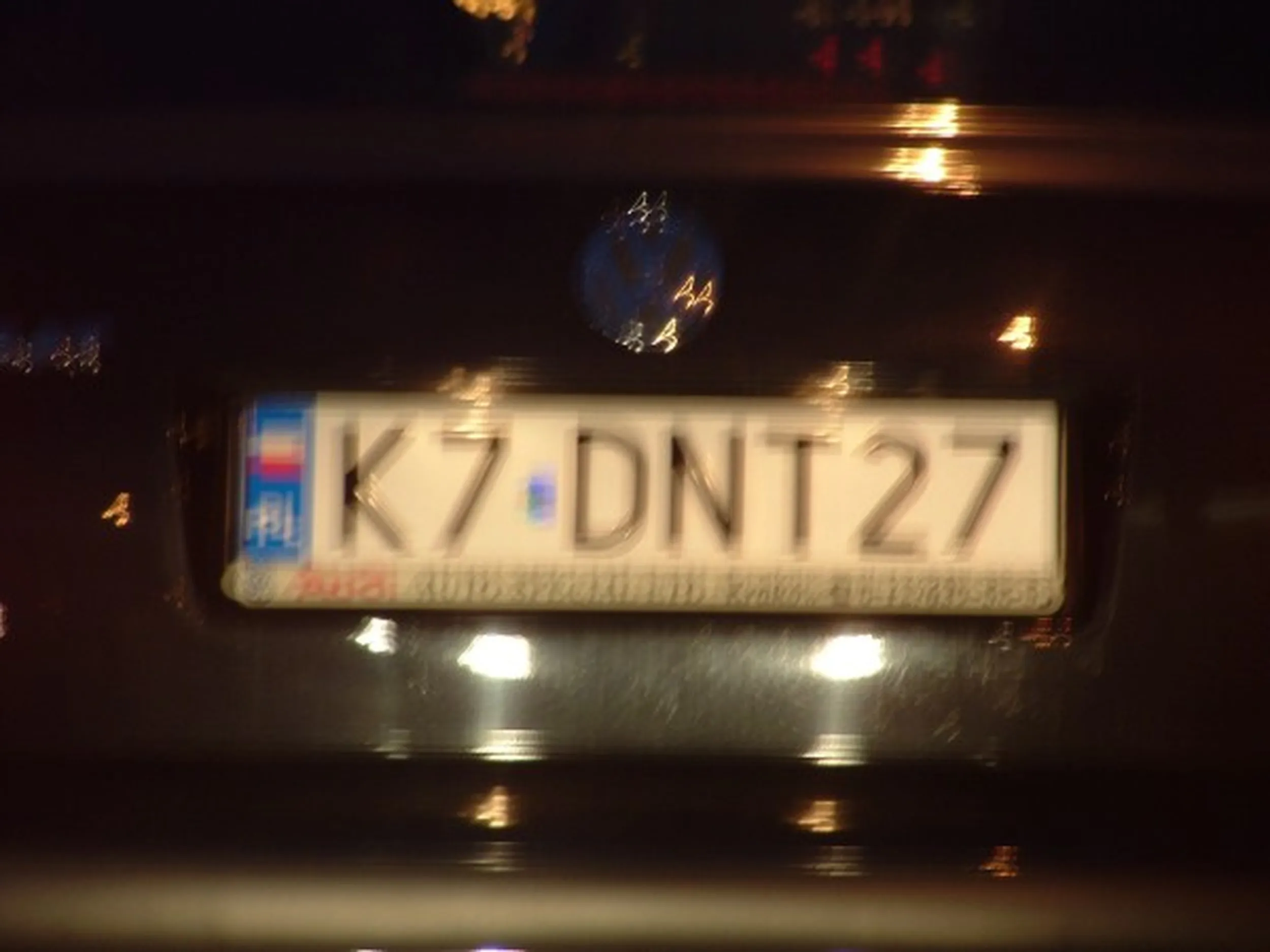 Fajny numer, blacha K7 DNT27