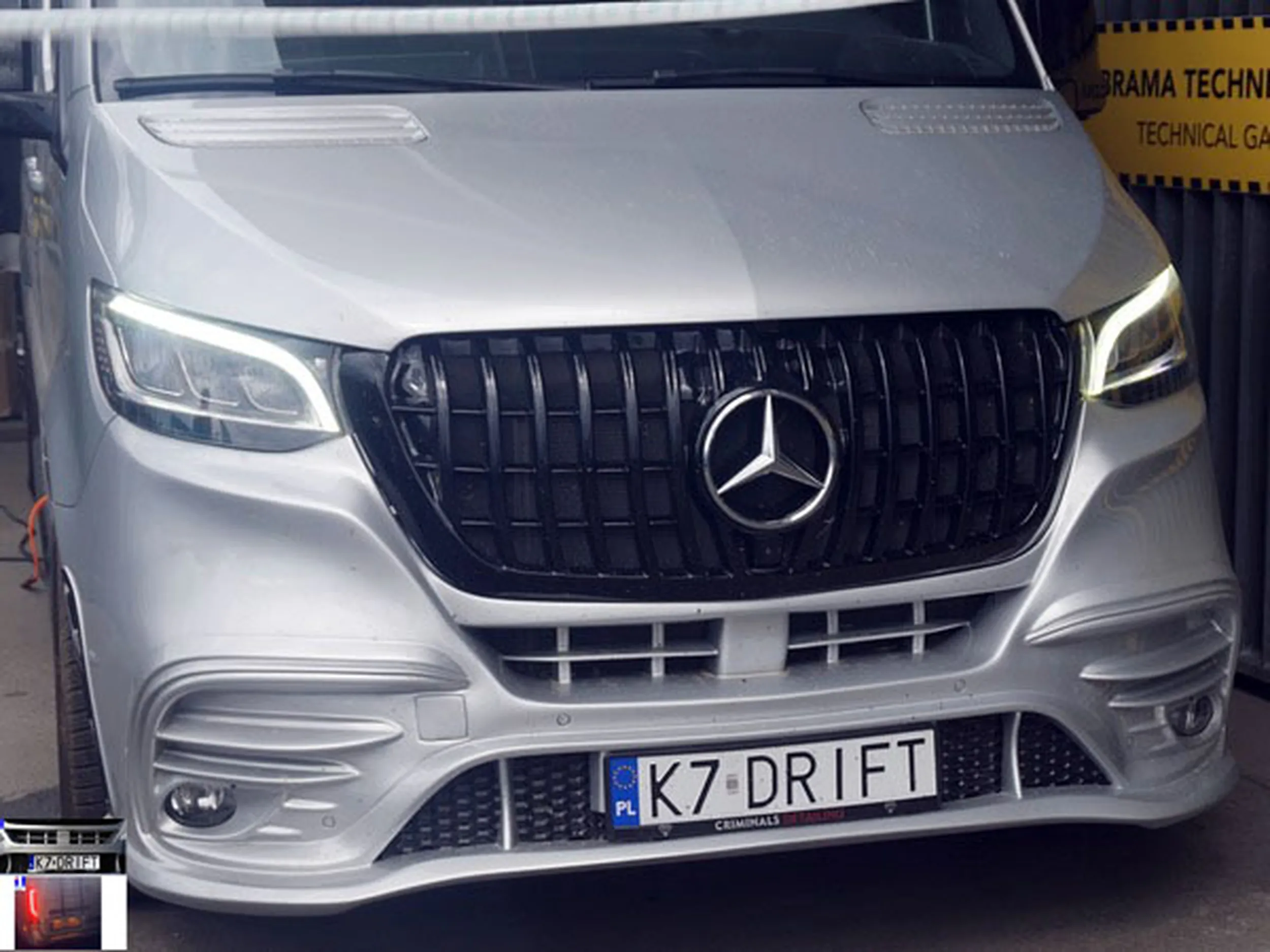 Fajny numer, blacha K7 DRIFT