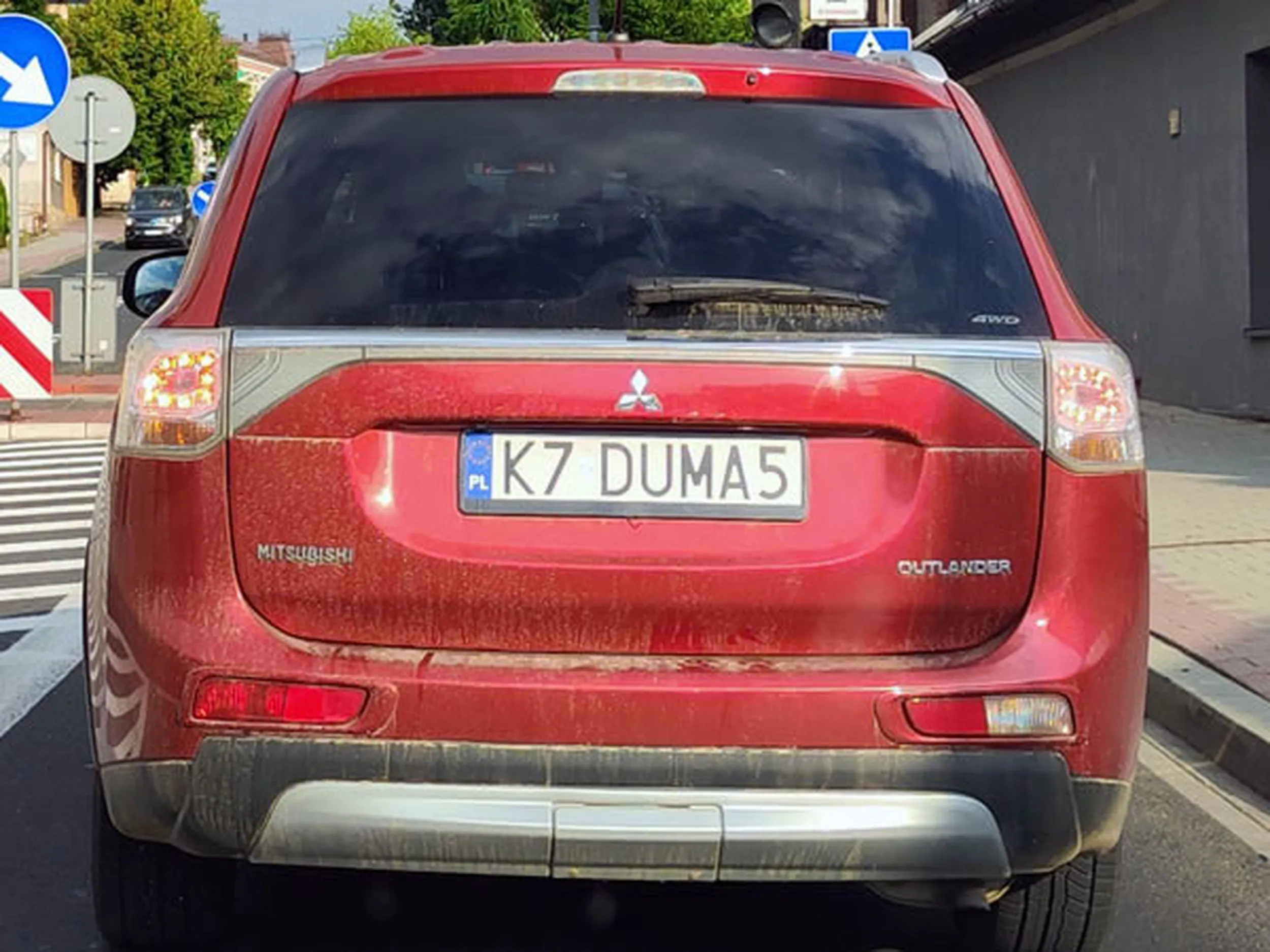 Fajny numer, blacha K7 DUMA5