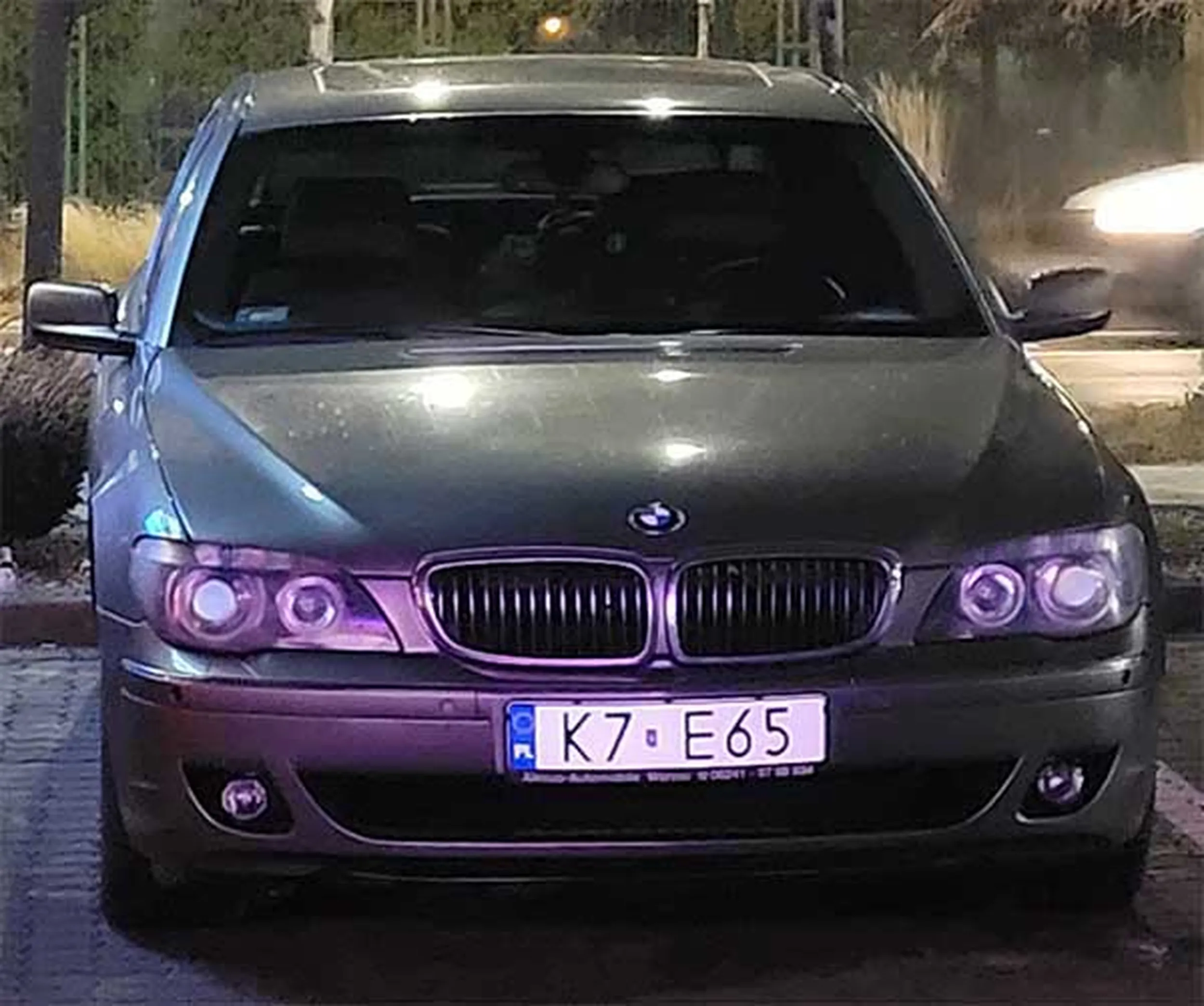 Fajny numer, blacha K7 E65