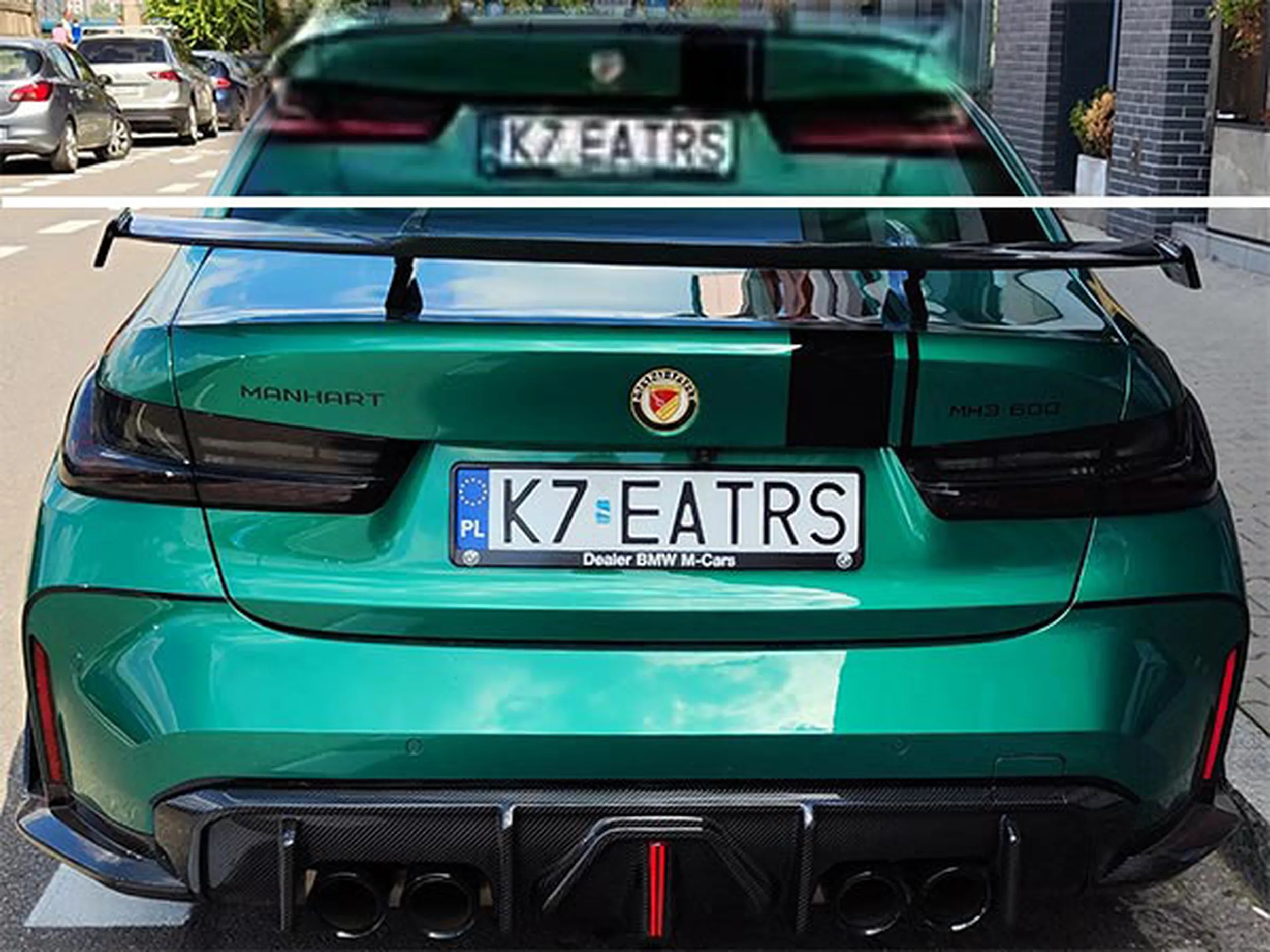 Fajny numer, blacha K7 EATRS