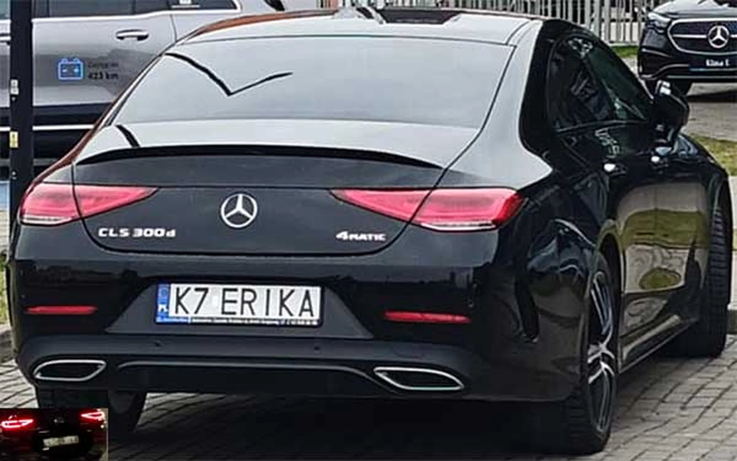 Fajny numer, blacha K7 ERIKA