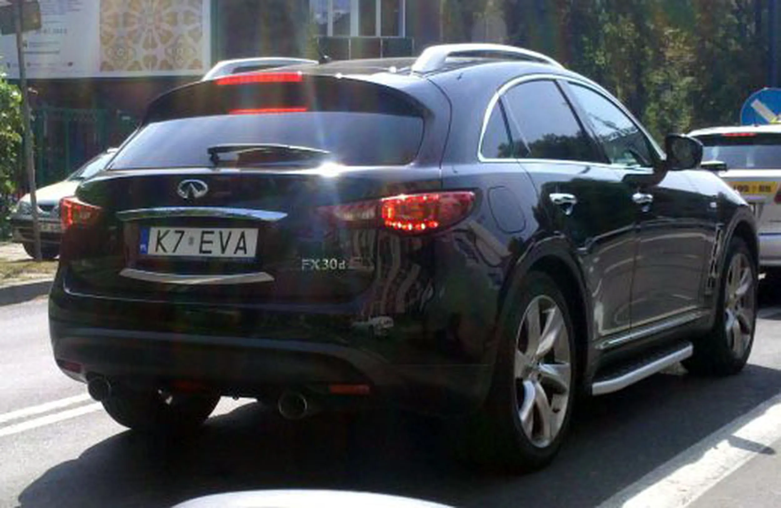 Fajny numer, blacha K7 EVA