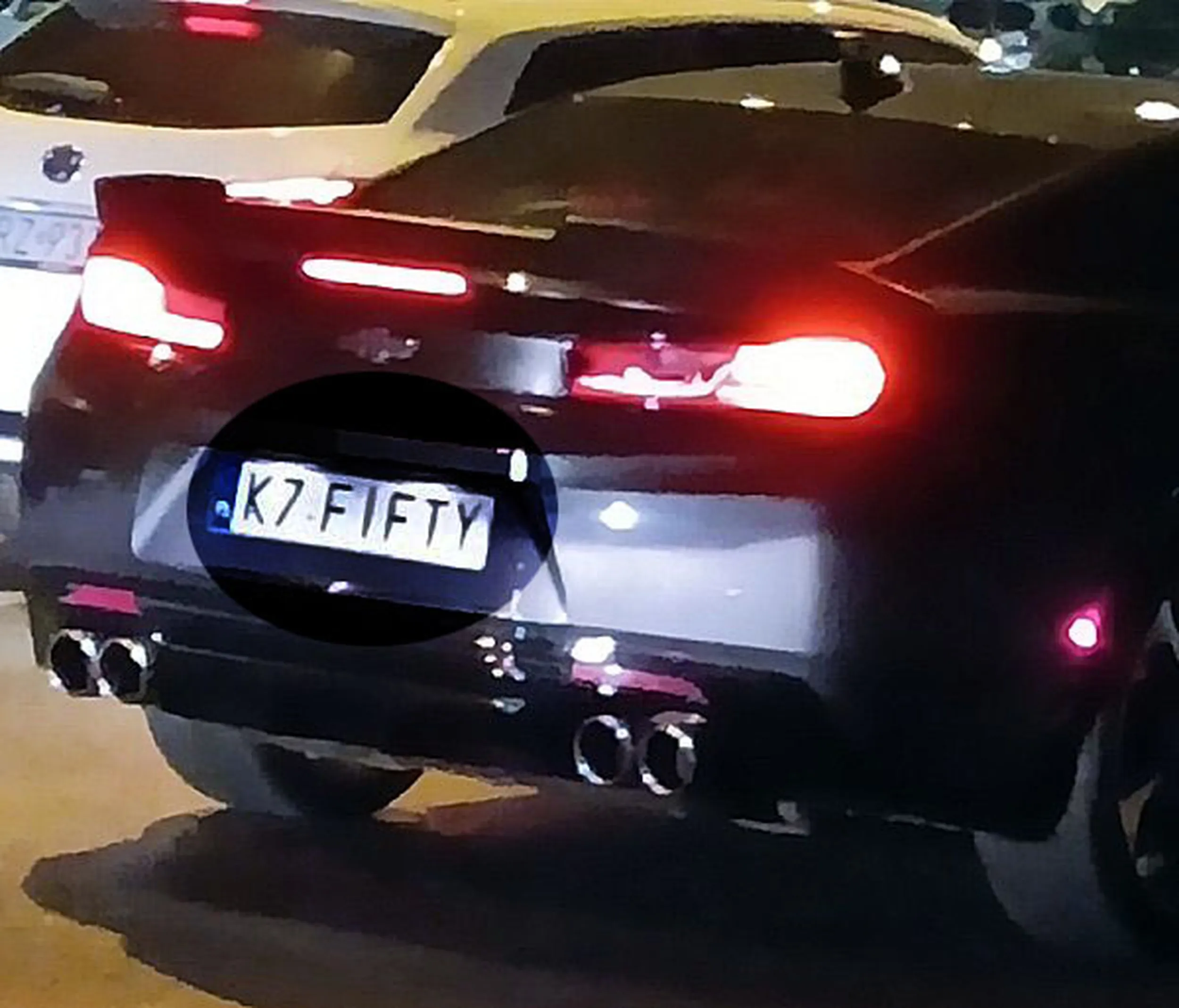 Fajny numer, blacha K7 FIFTY