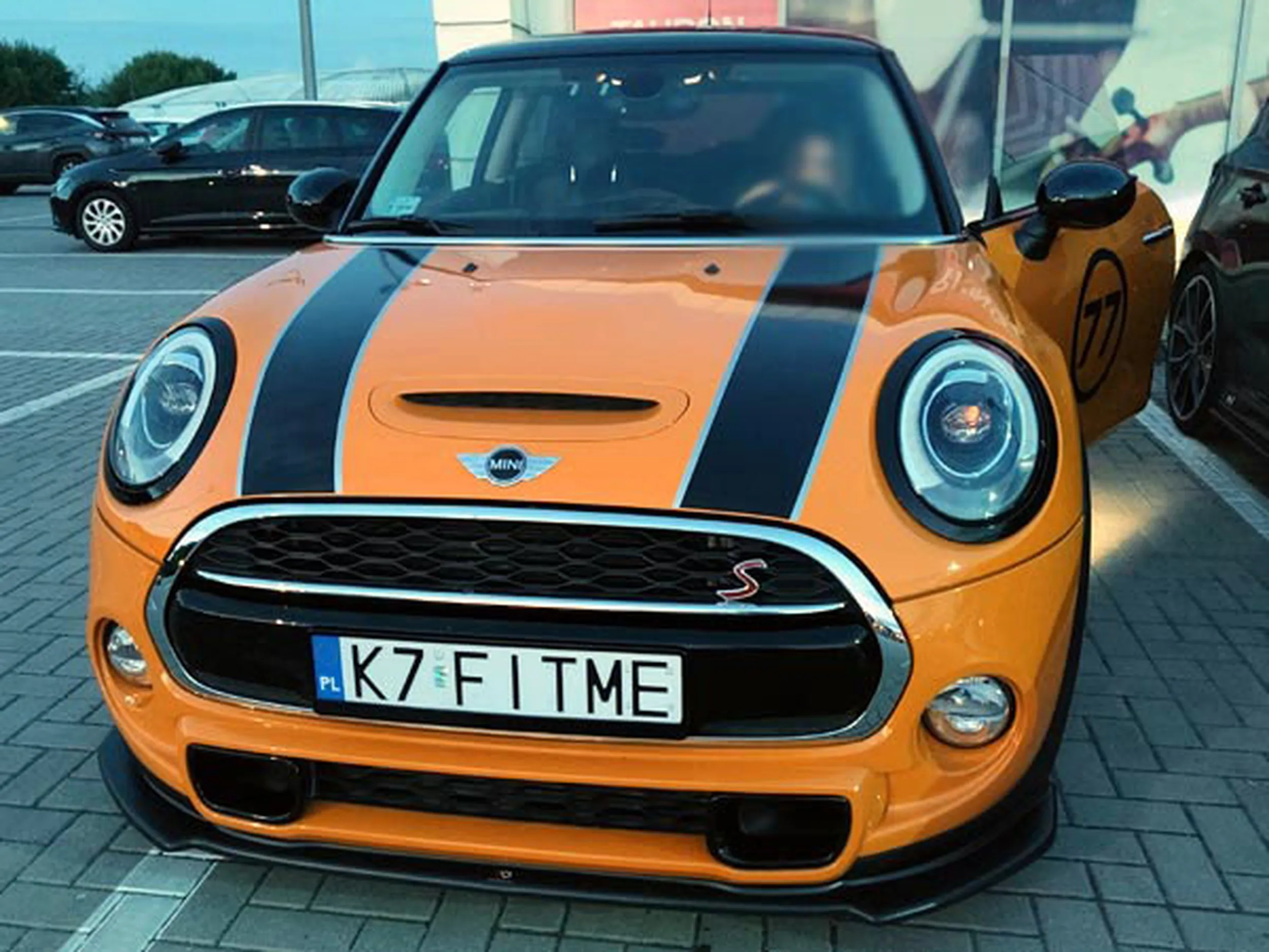 Fajny numer, blacha K7 FITME