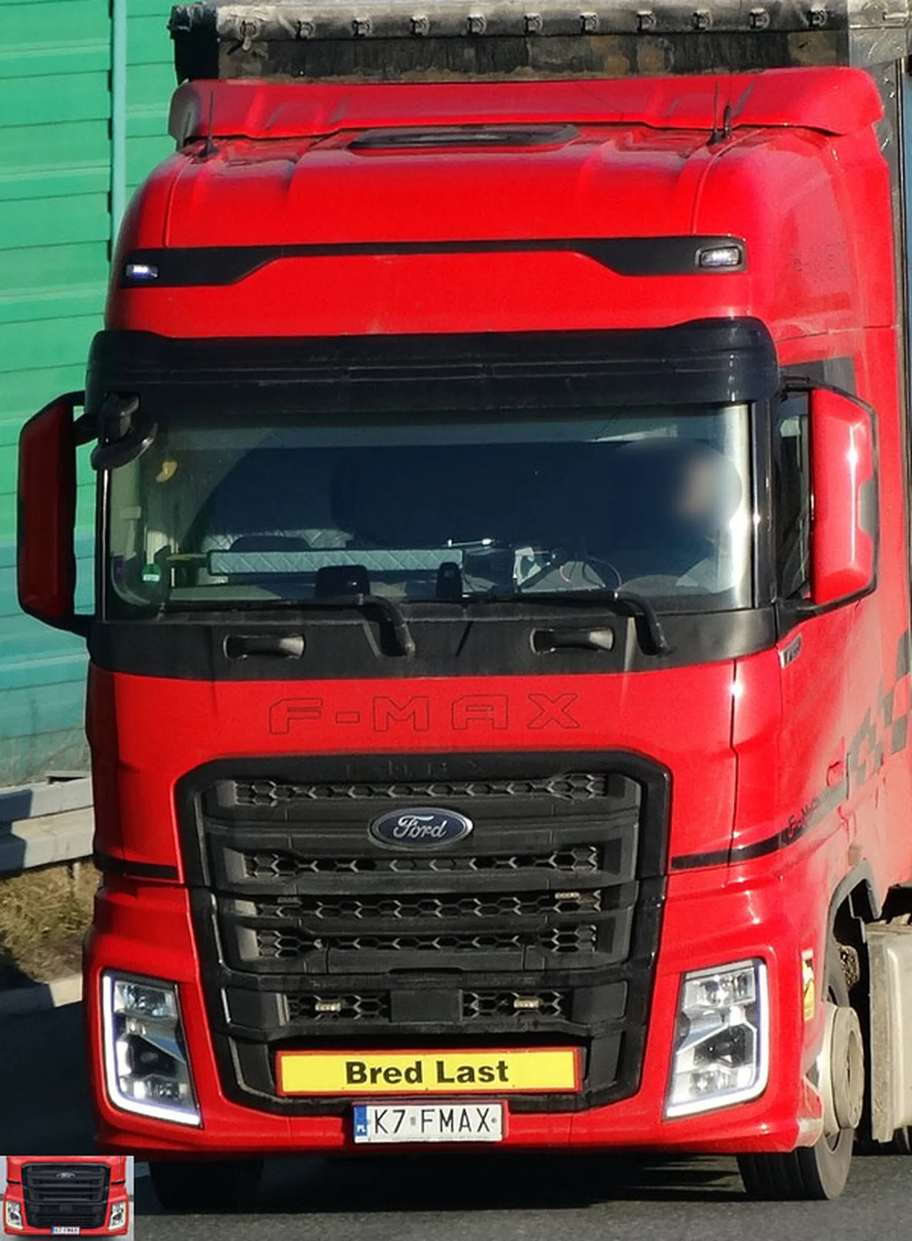 Fajny numer, blacha K7 FMAX