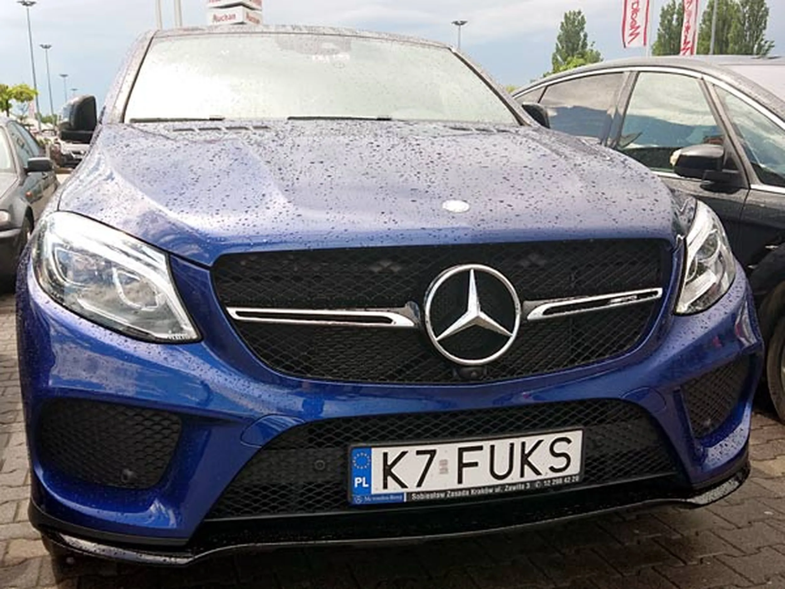 Fajny numer, blacha K7 FUKS