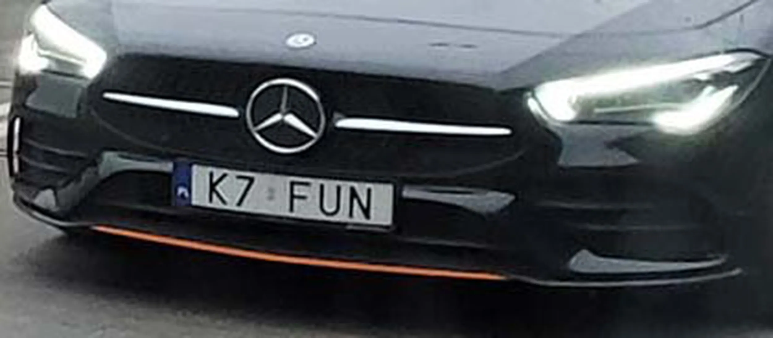 Fajny numer, blacha K7 FUN