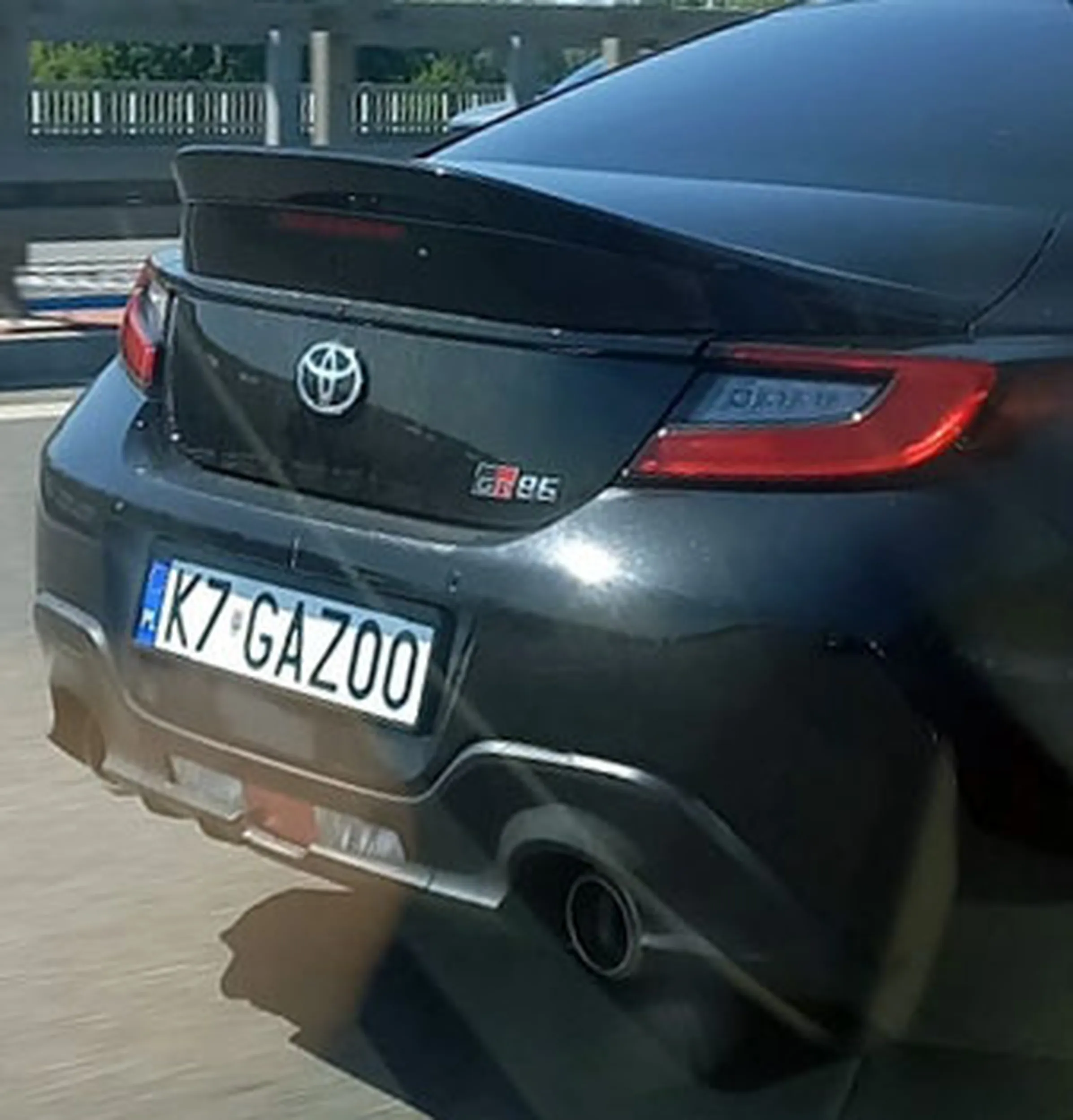 Fajny numer, blacha K7 GAZ00