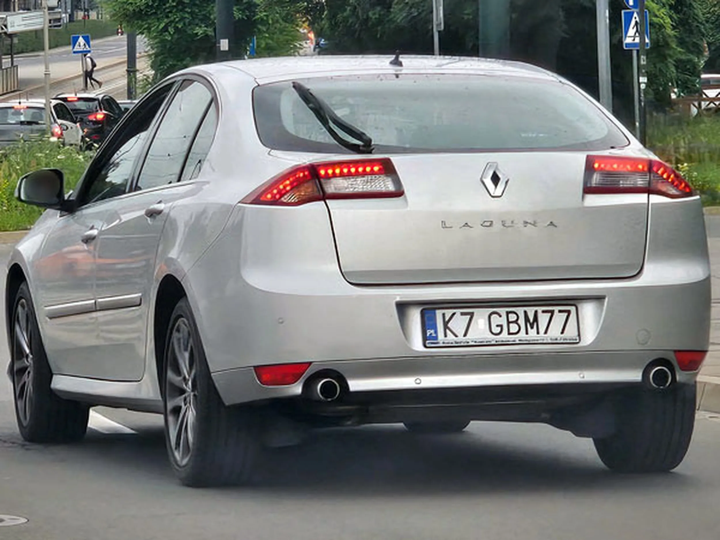 Fajny numer, blacha K7 GBM77