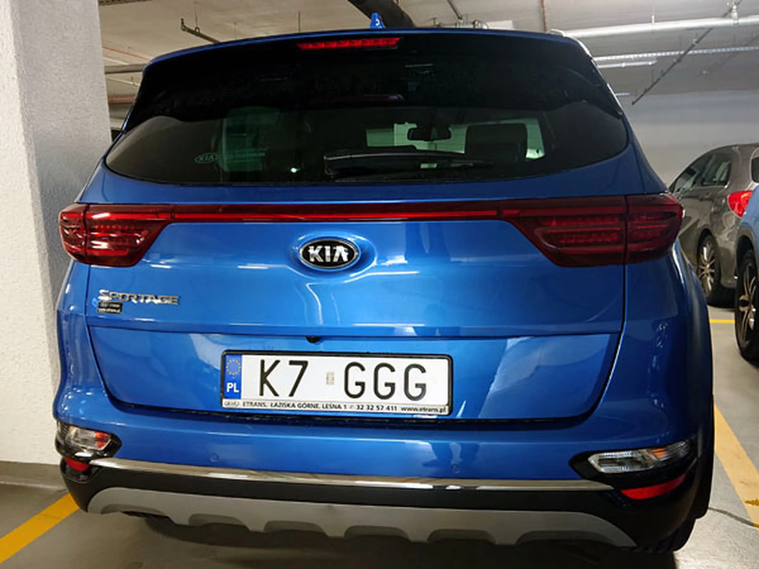 Fajny numer, blacha K7 GGG