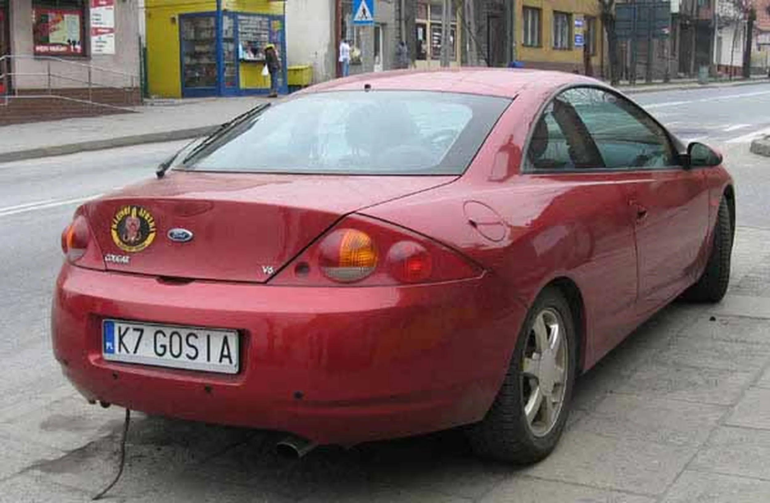 Fajny numer, blacha K7 GOSIA