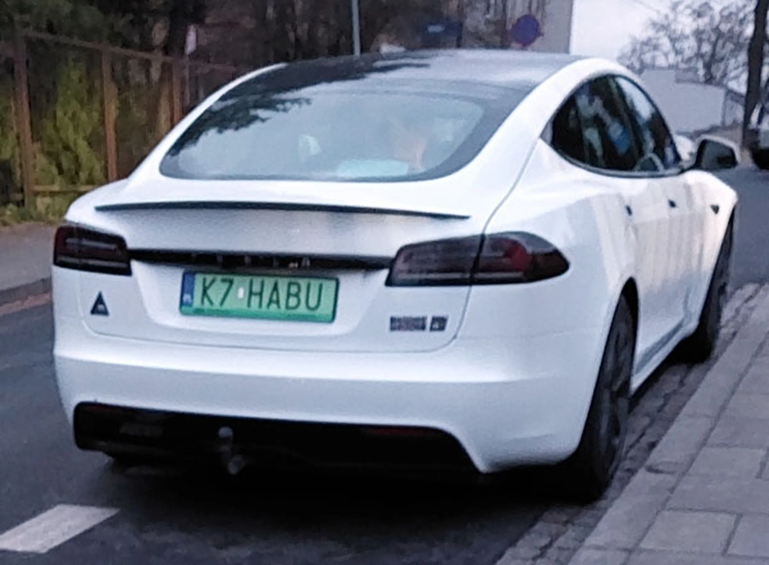 Fajny numer, blacha K7 HABU