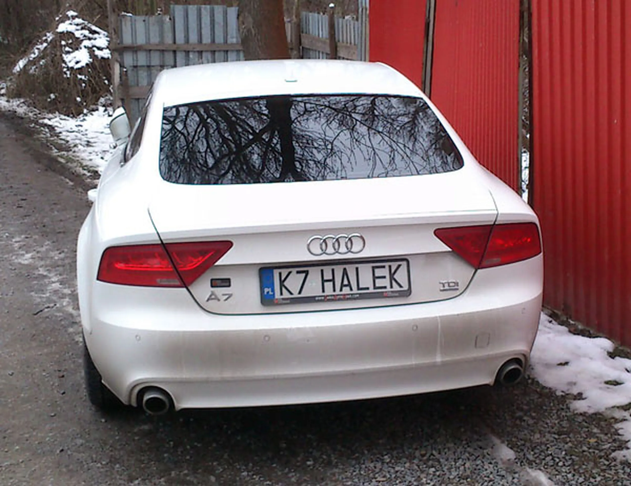 Fajny numer, blacha K7 HALEK