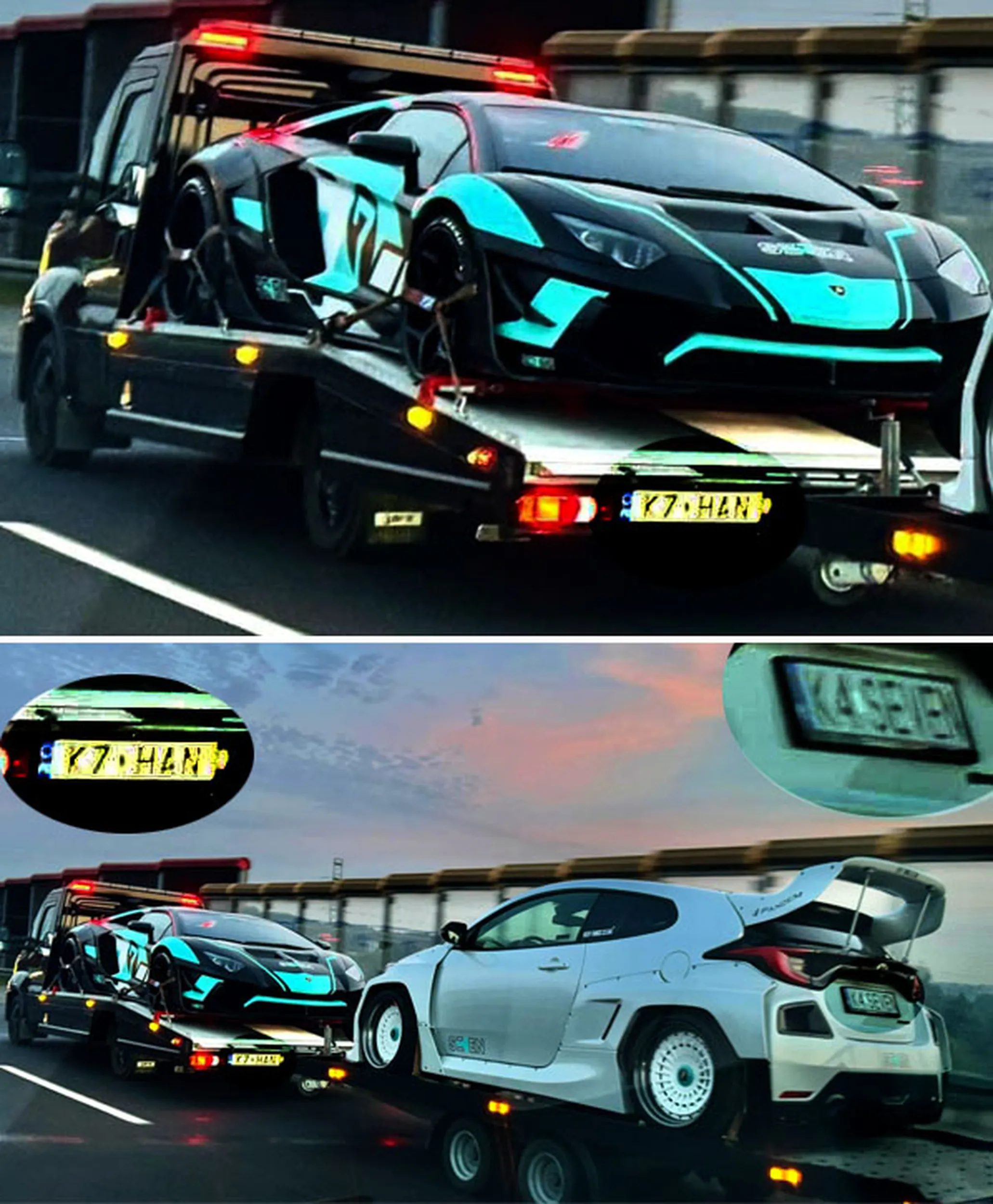 Fajny numer, blacha K7 HAN