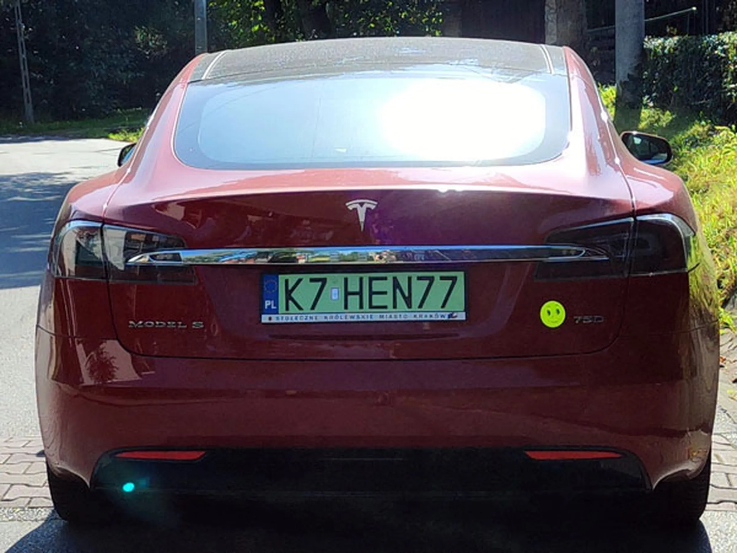 Fajny numer, blacha K7 HEN77