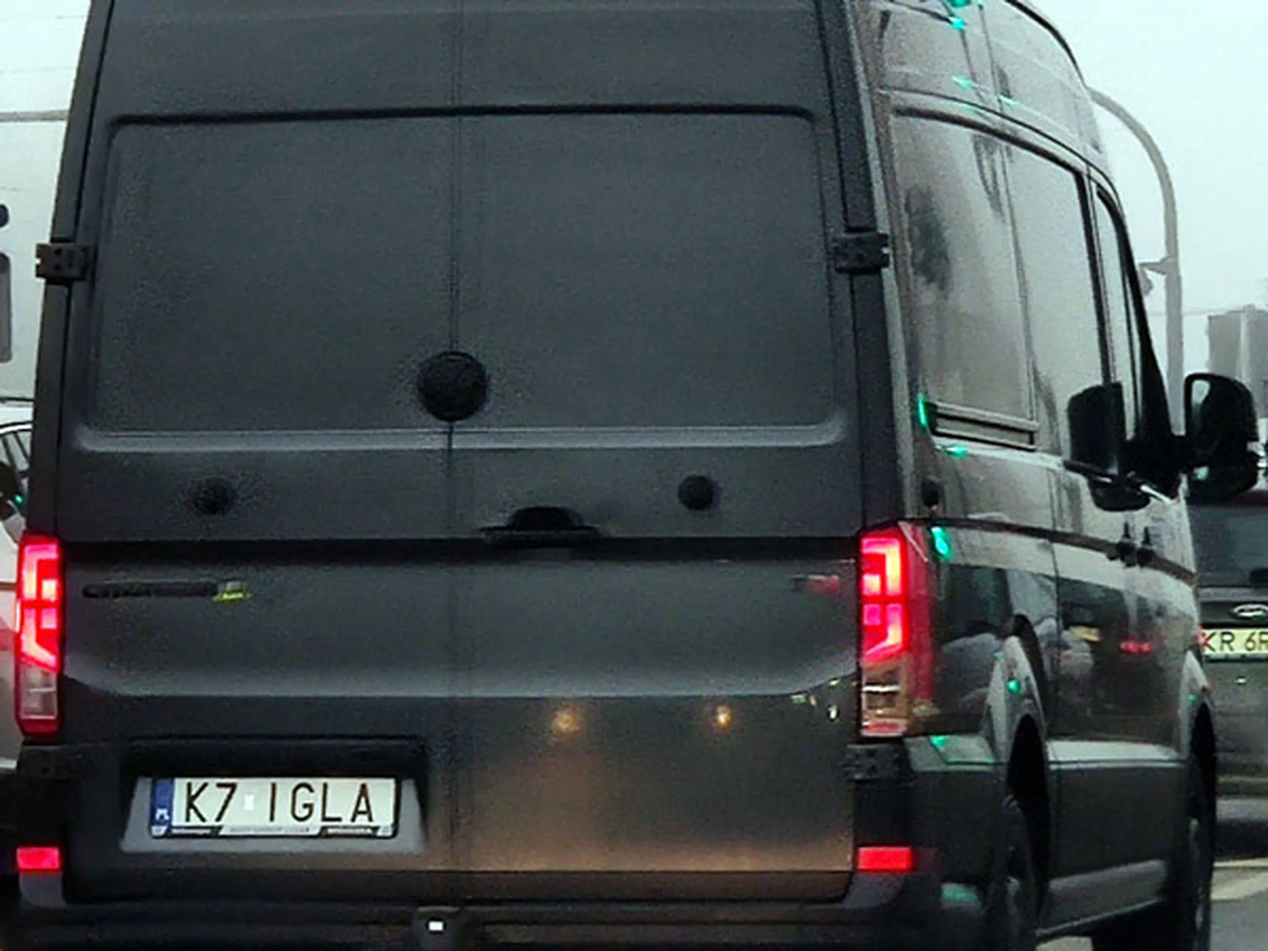 Fajny numer, blacha K7 IGLA