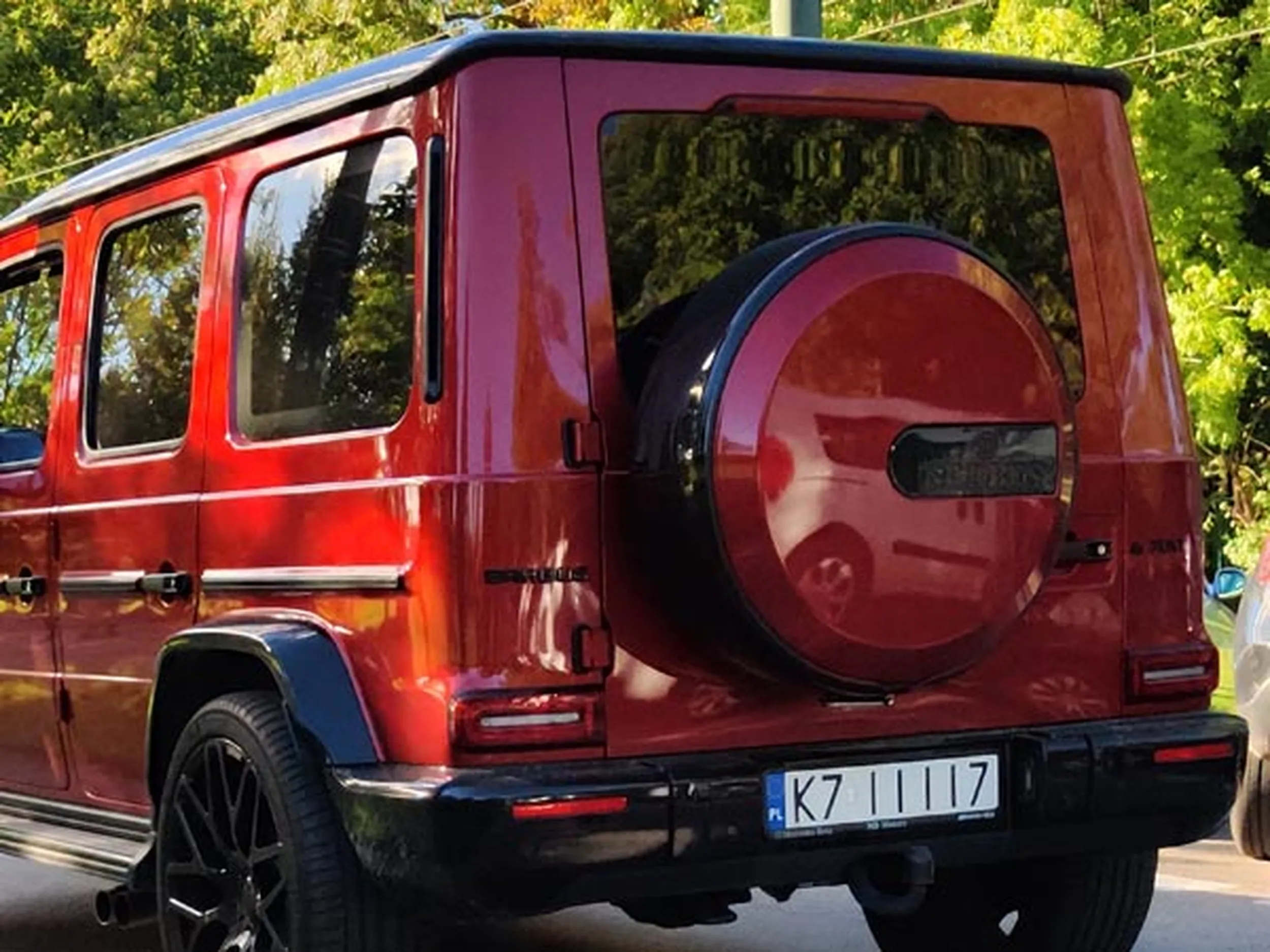 Fajny numer, blacha K7 IIII7