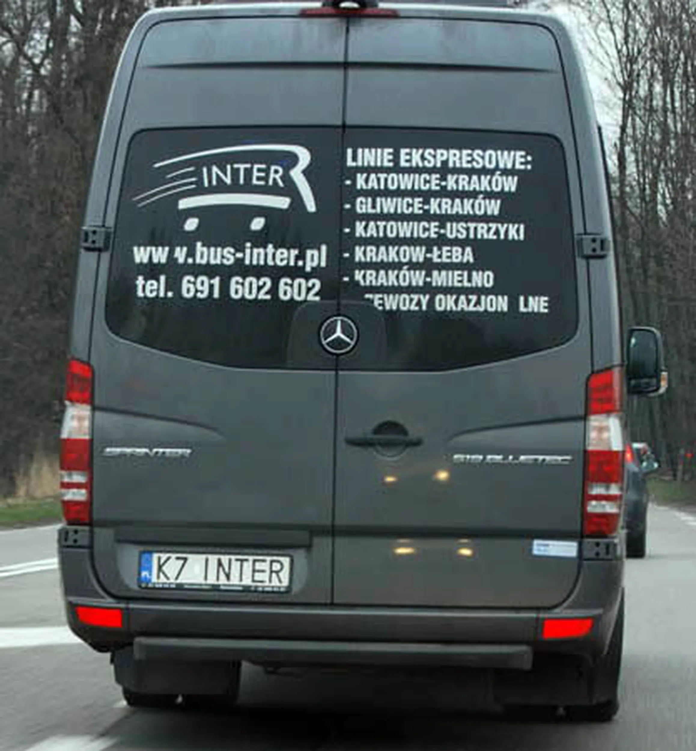 Fajny numer, blacha K7 INTER