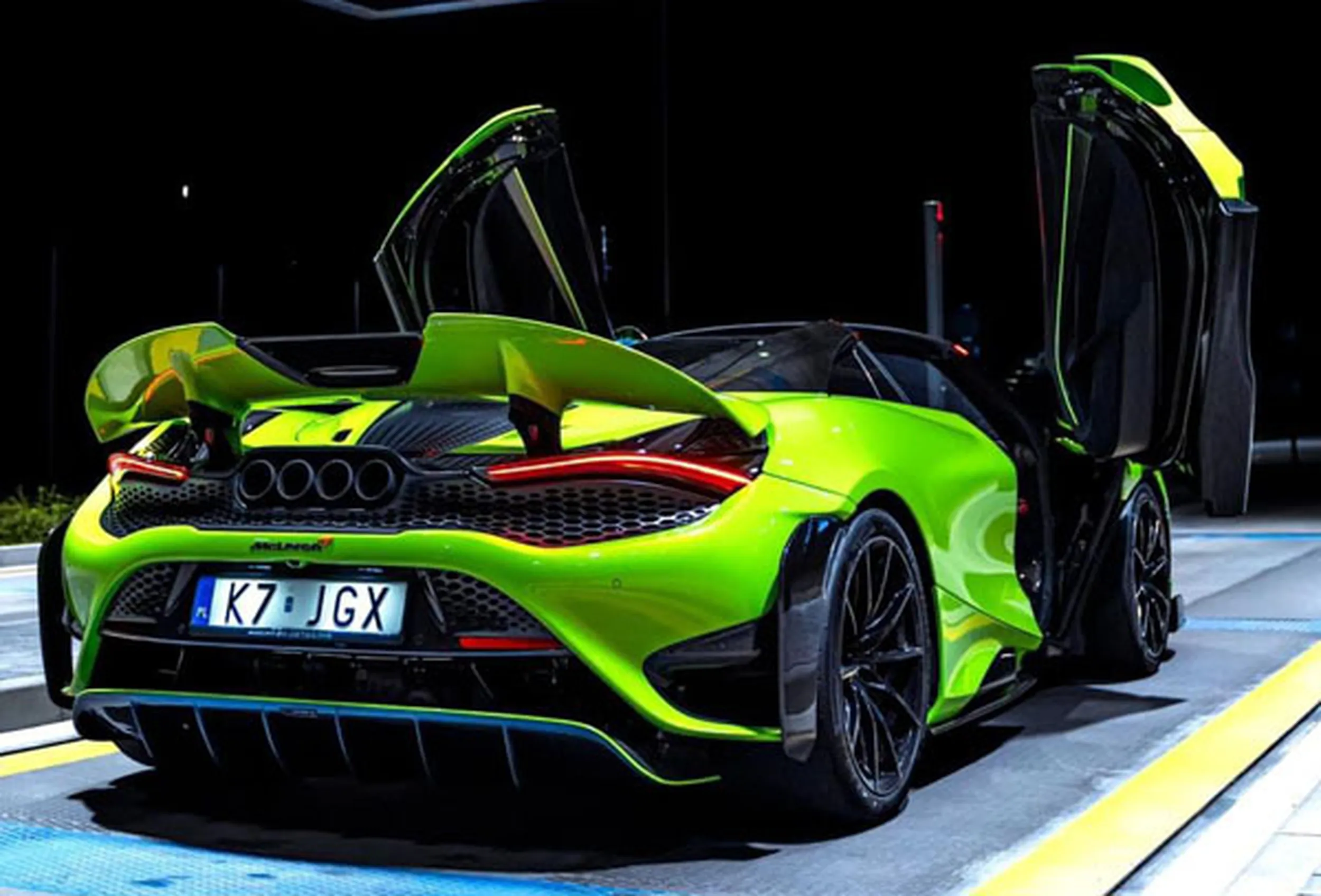 Fajny numer, blacha K7 JGX