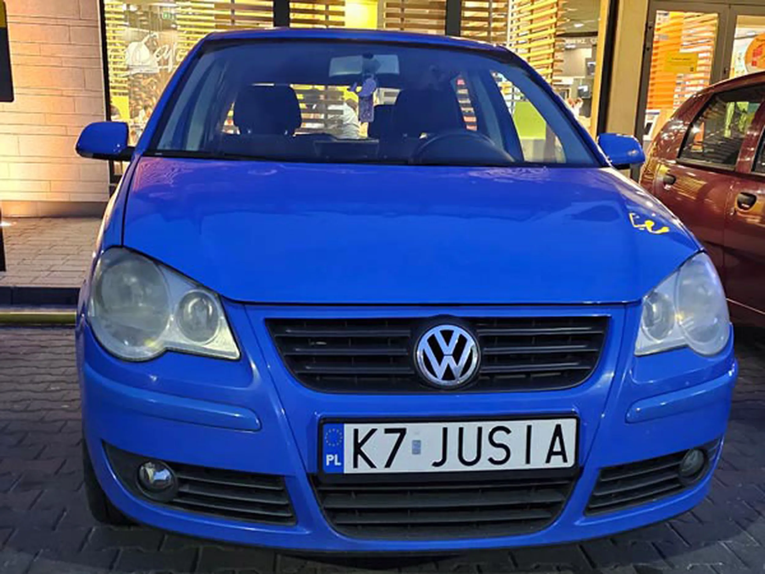 Fajny numer, blacha K7 JUSIA