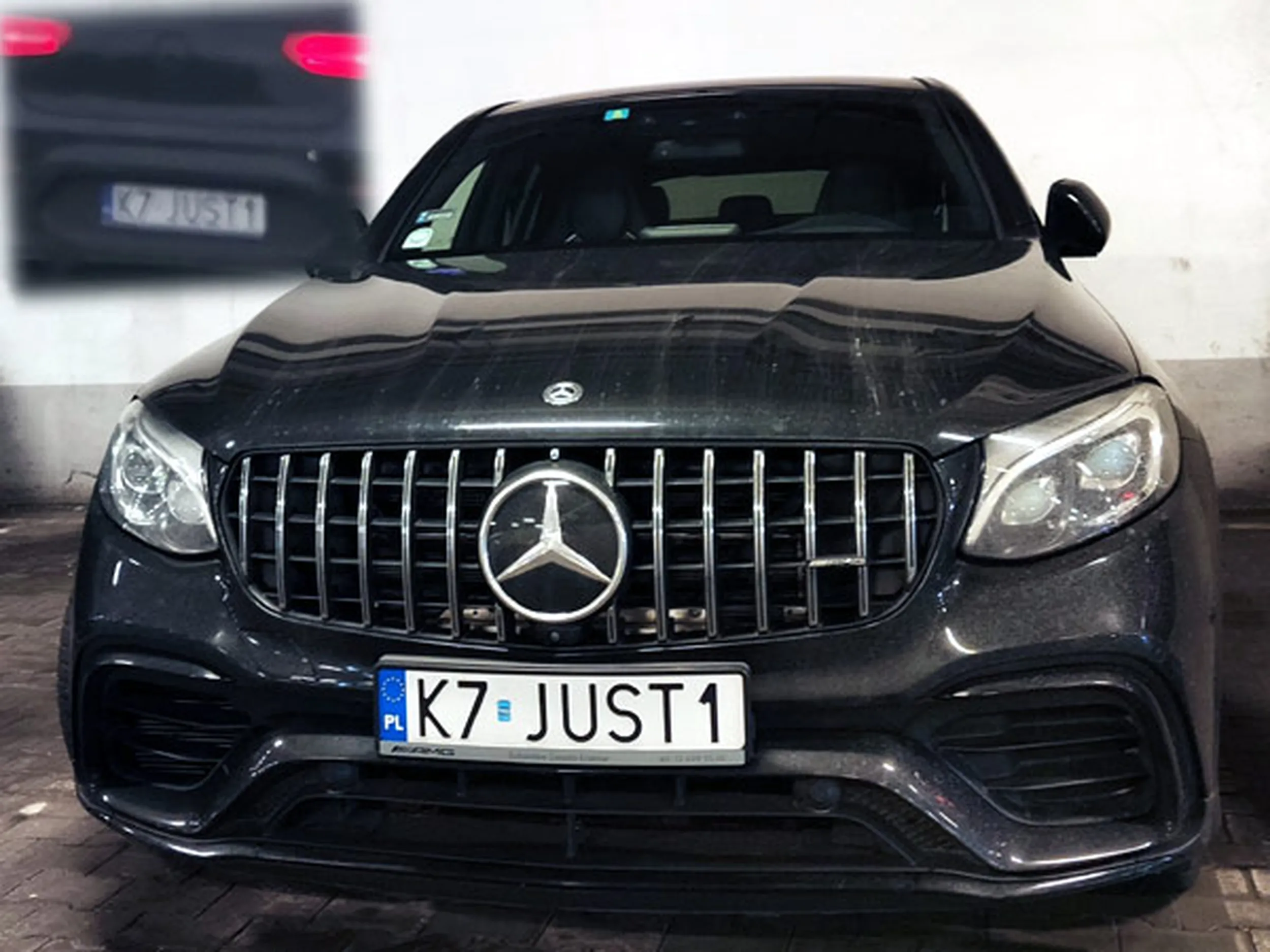 Fajny numer, blacha K7 JUST1