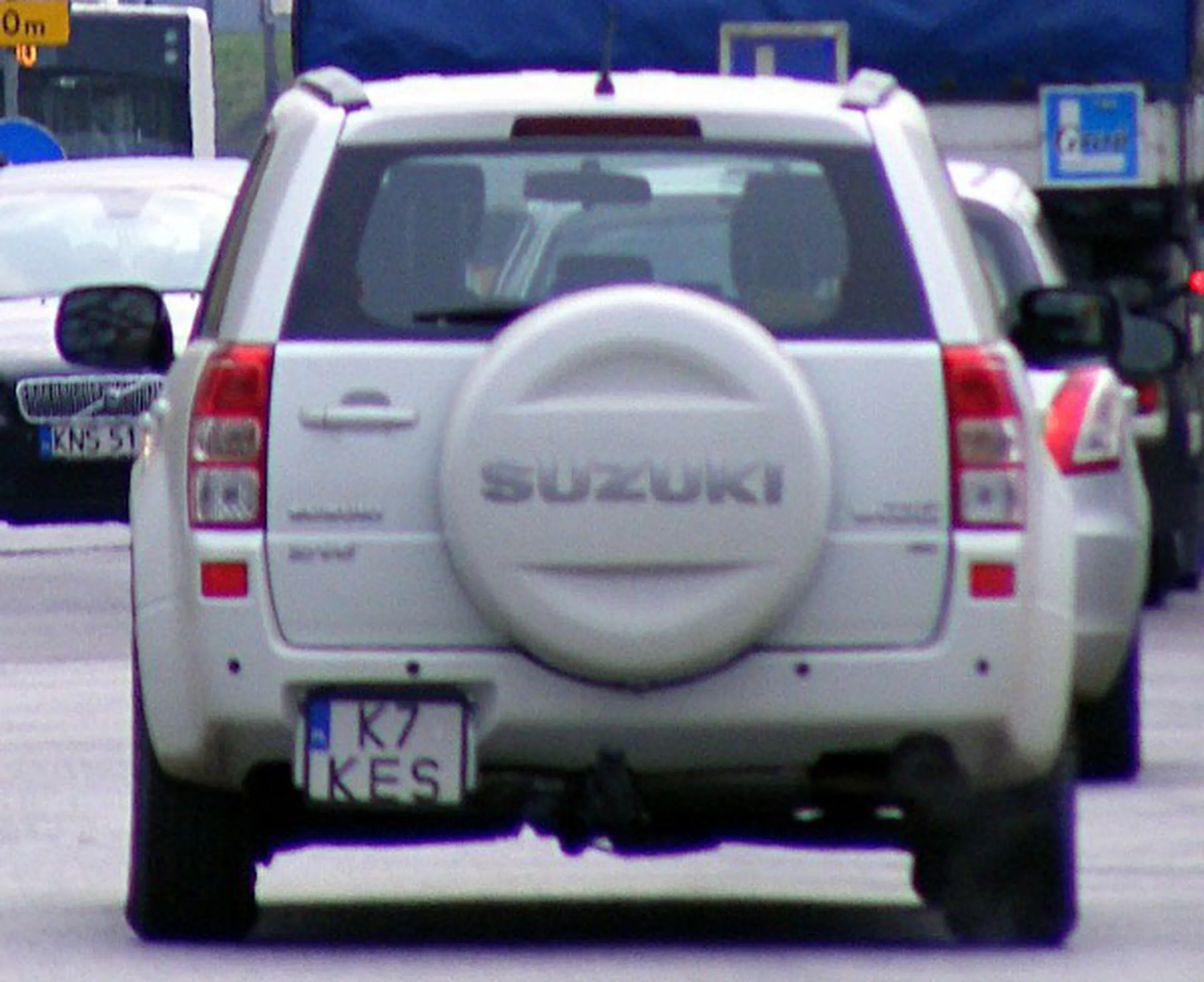 Fajny numer, blacha K7 KES