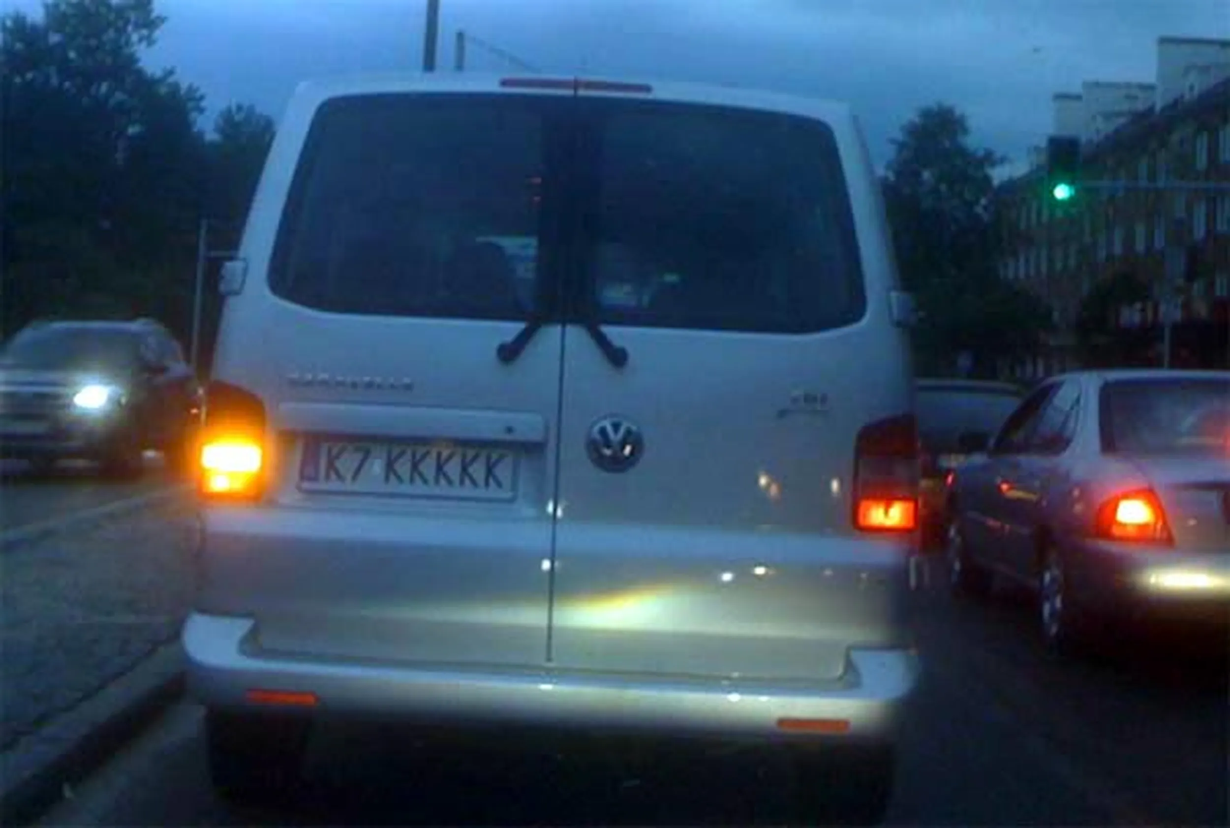 Fajny numer, blacha K7 KKKKK