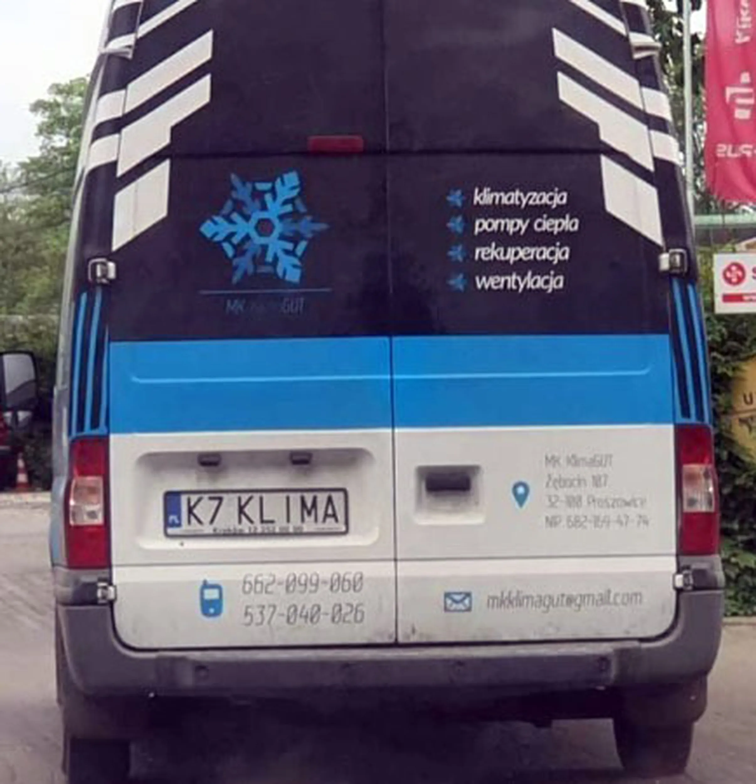 Fajny numer, blacha K7 KLIMA