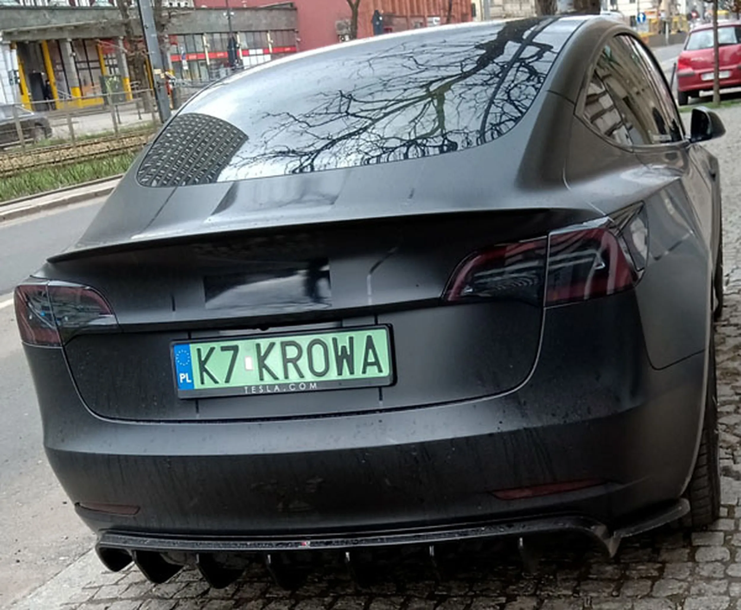 Fajny numer, blacha K7 KROWA