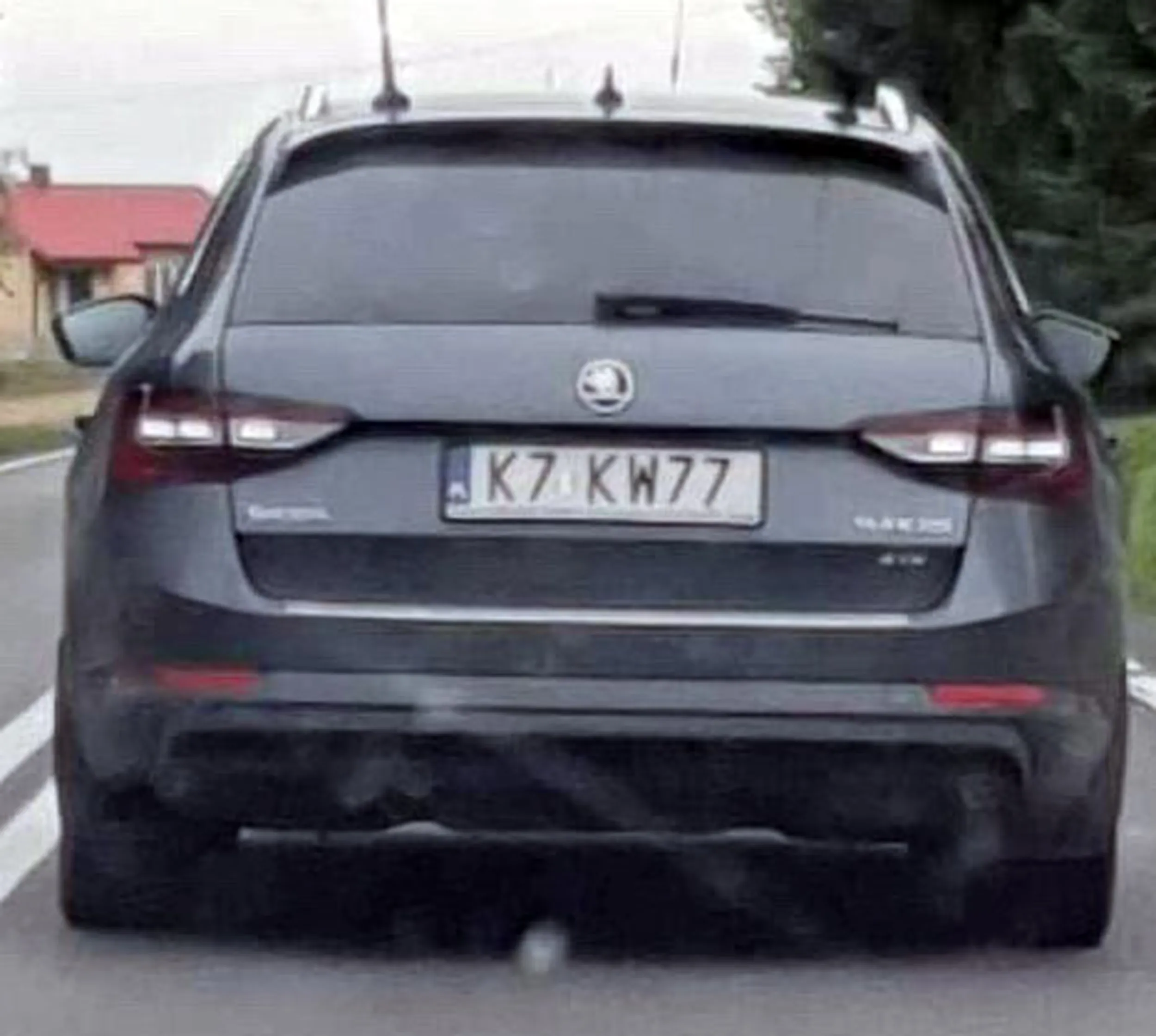 Fajny numer, blacha K7 KW77