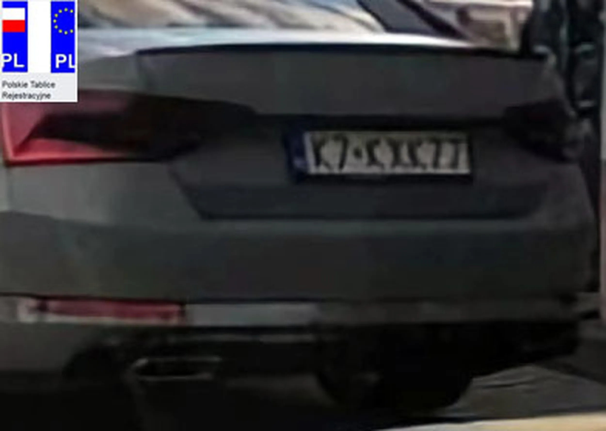 Fajny numer, blacha K7 KXK77