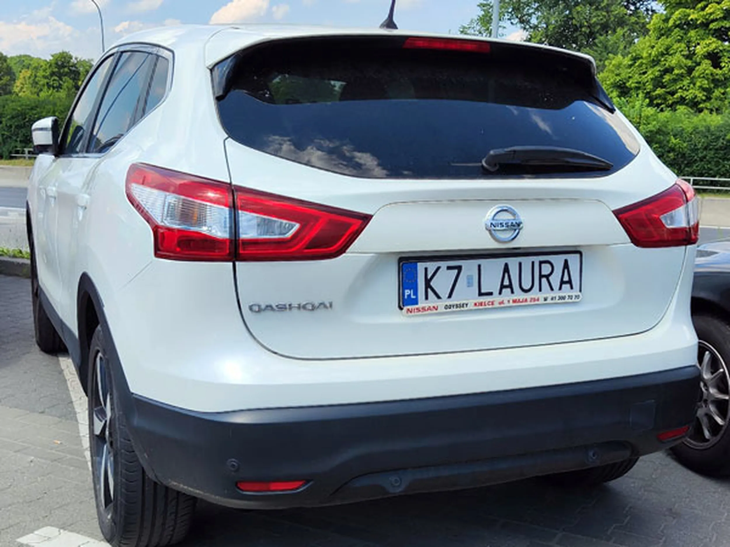 Fajny numer, blacha K7 LAURA