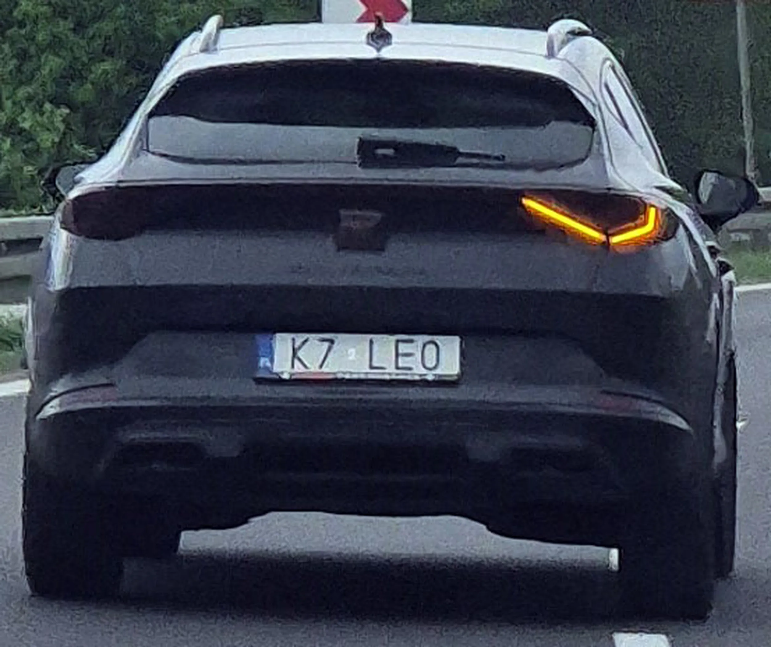 Fajny numer, blacha K7 LEO