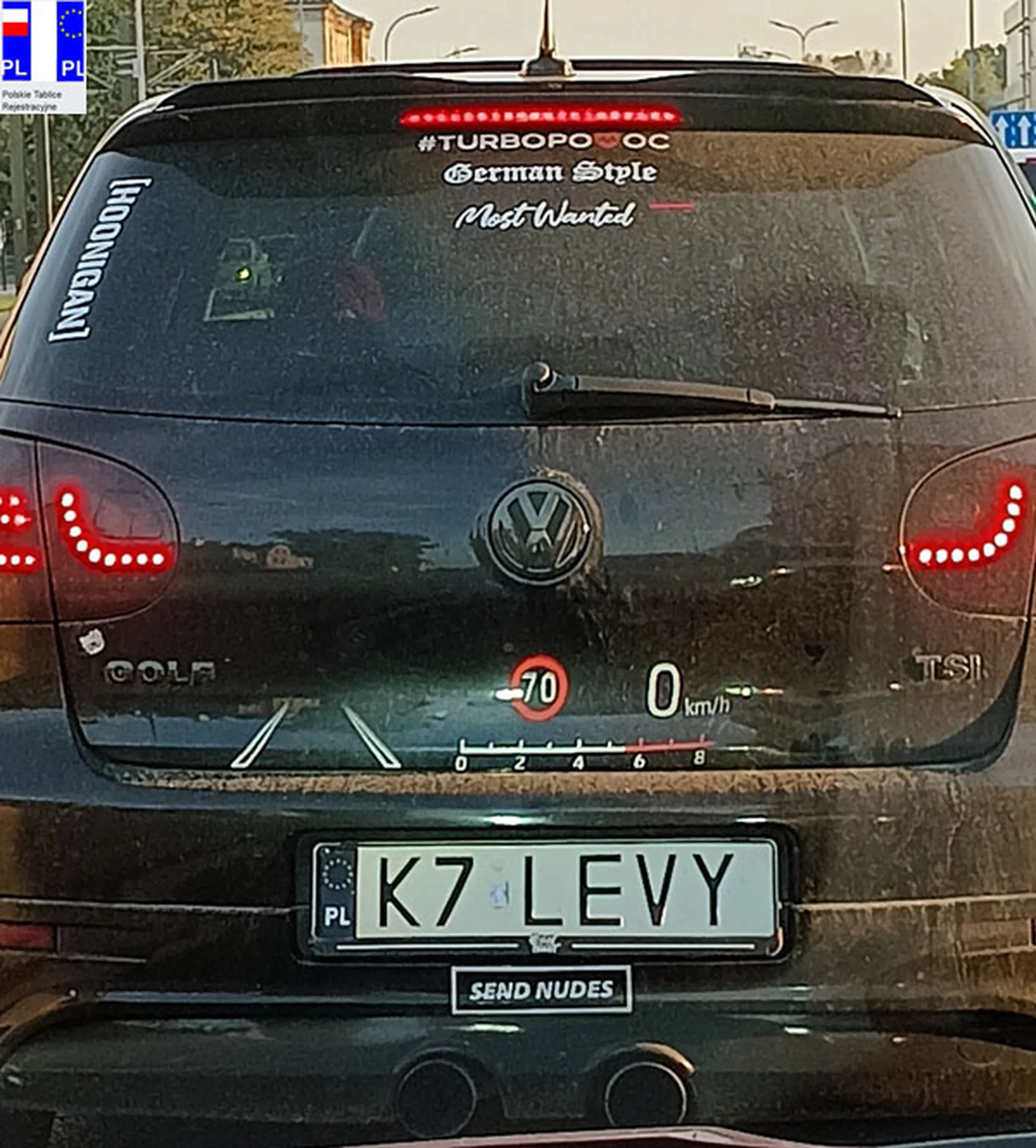 Fajny numer, blacha K7 LEVY