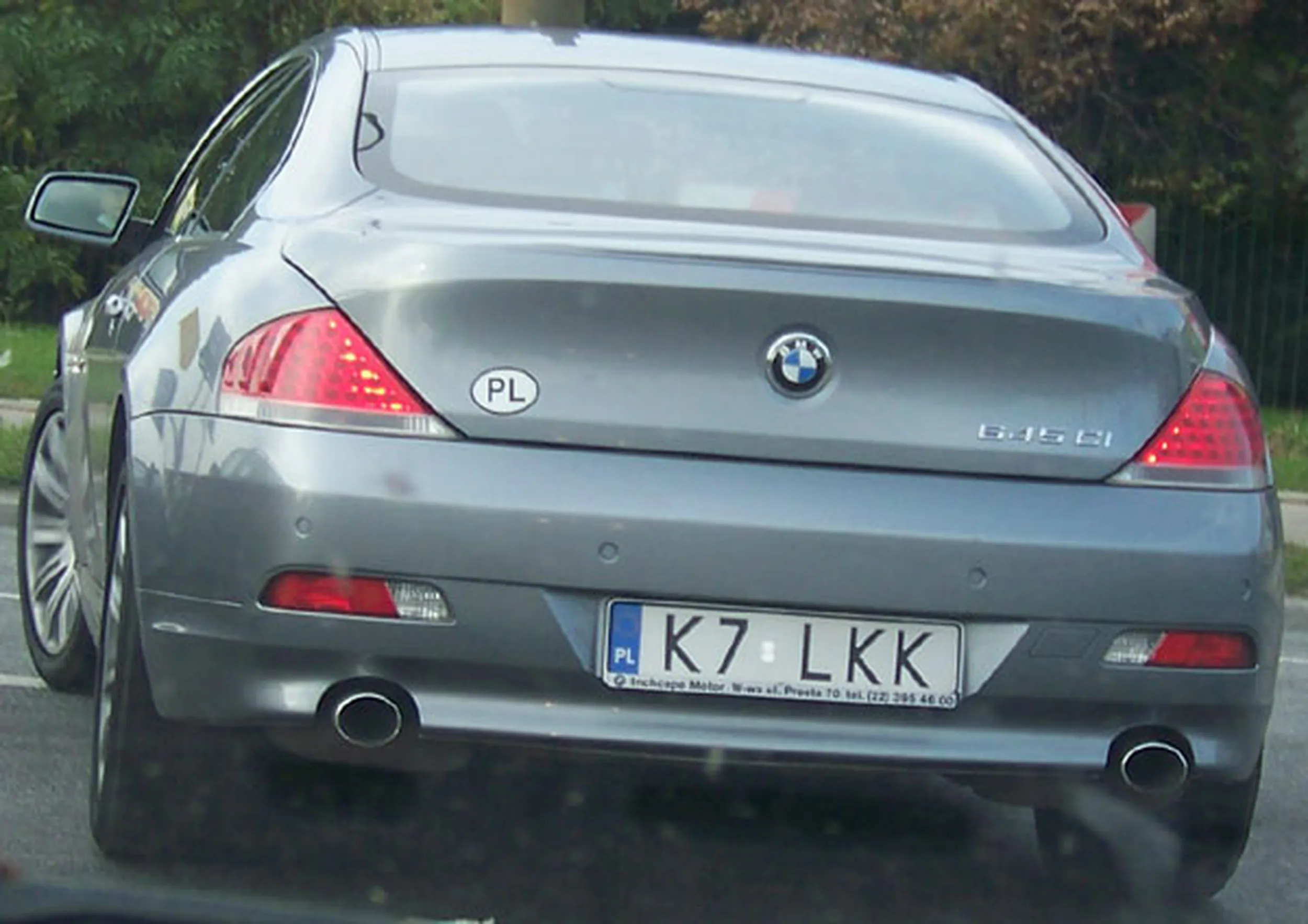 Fajny numer, blacha K7 LKK